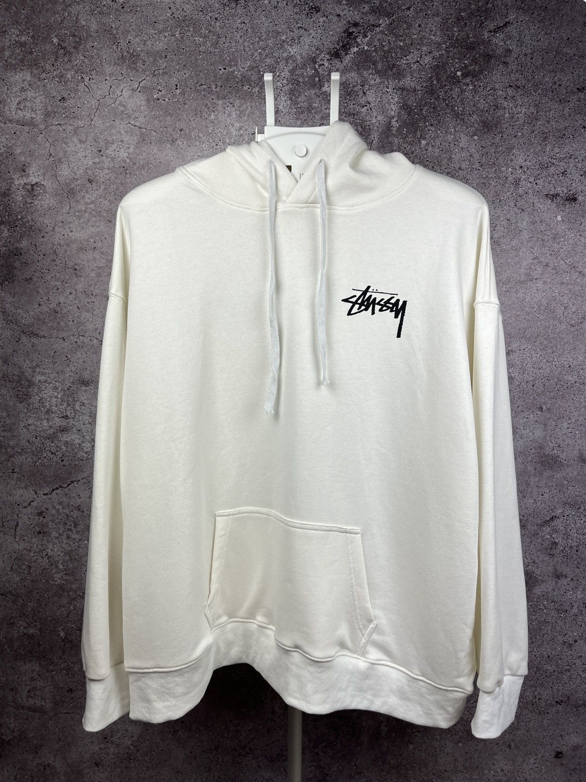 Stussy Stüssy Big Logo Print Hoodie Size US L / EU 52-54 / 3 - 2 Thumbnail