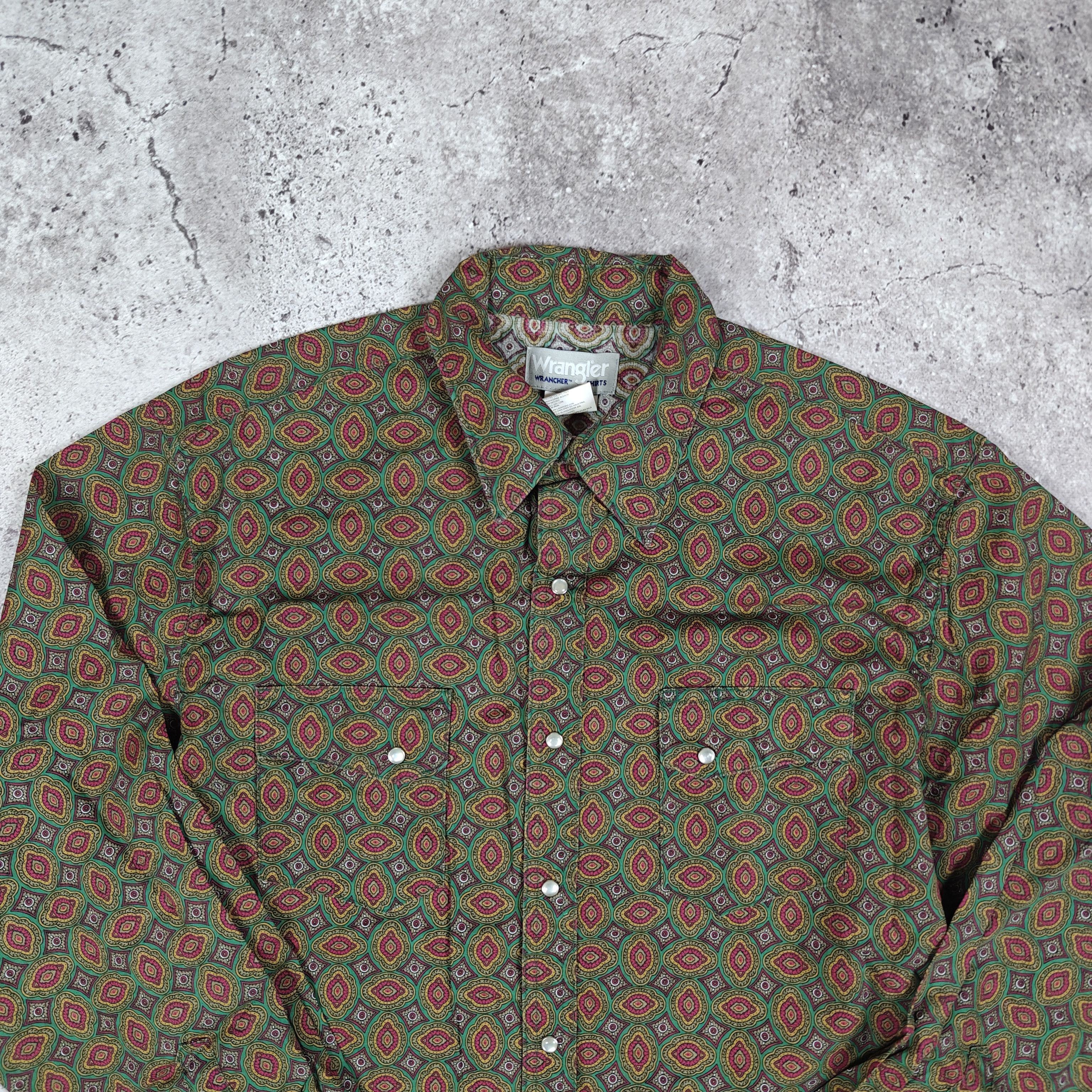 Wrangler Wrangler Wrancher Shirt Ornament Multicolor size L Size US L / EU 52-54 / 3 - 2 Thumbnail