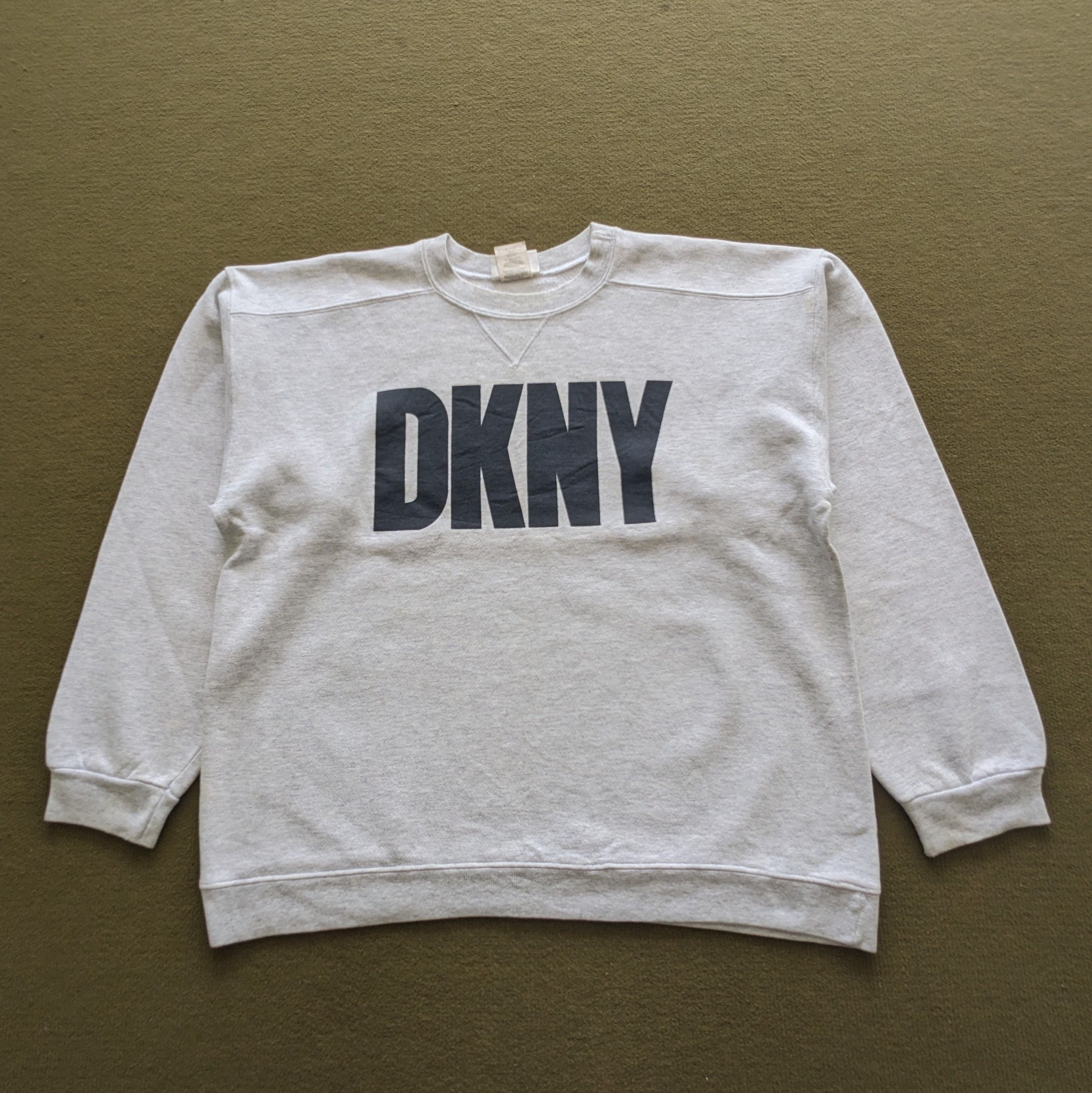 DKNY Vintage DKNY JEANS American Style Baggy Sweatshirt Size US L / EU 52-54 / 3 - 1 Thumbnail