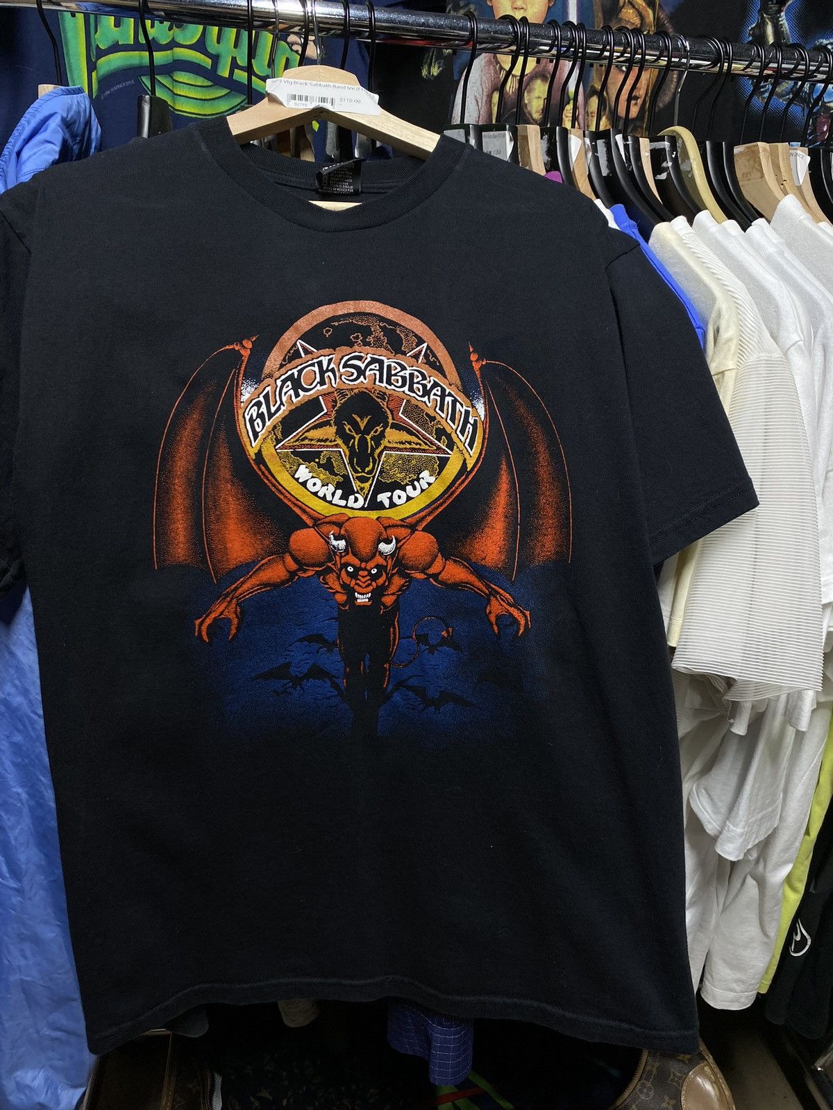 Vintage 90’s Vintage Black Sabbath Band tee Shirt Medium Size US M / EU 48-50 / 2 - 1 Thumbnail