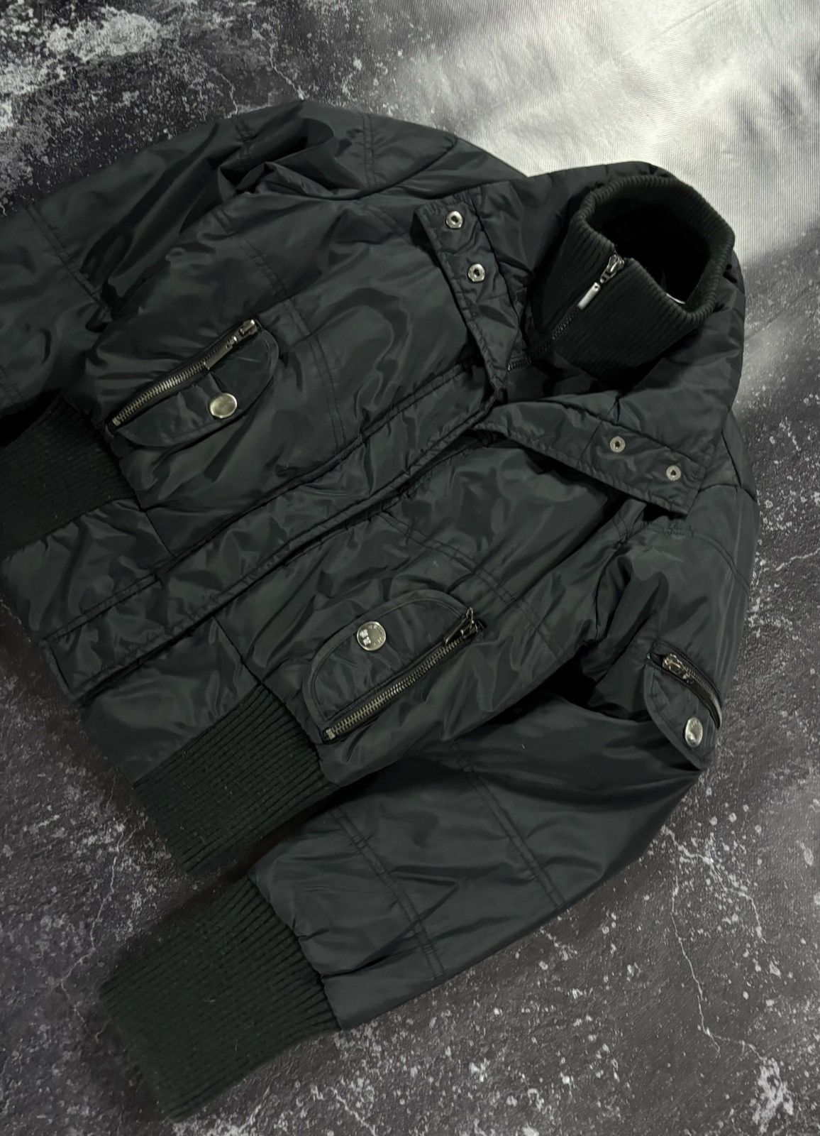 Vintage Avant-garde Bomber jacket Size S / US 4 / IT 40 - 6 Thumbnail