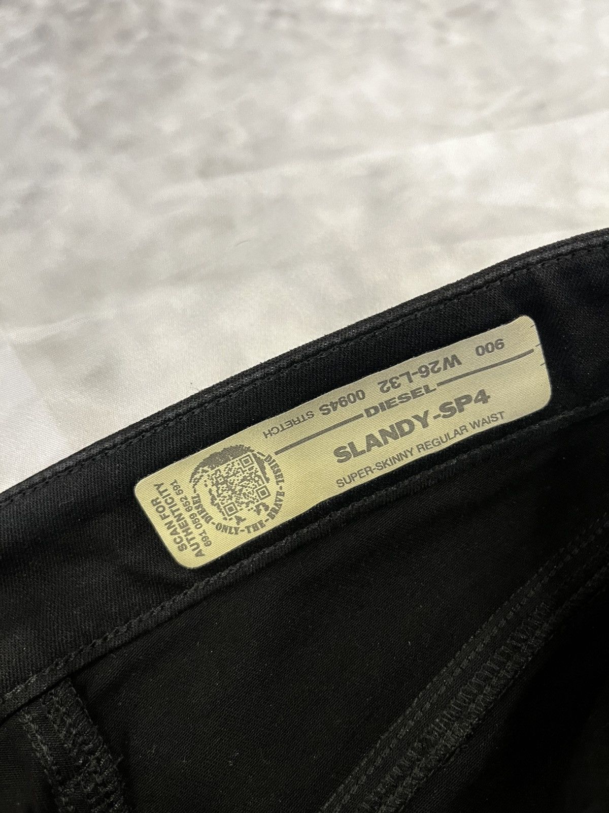 Diesel Diesel Skinny Luster Denim Hedi Slimane Style Jeans Size US 26 / EU 42 - 4 Thumbnail
