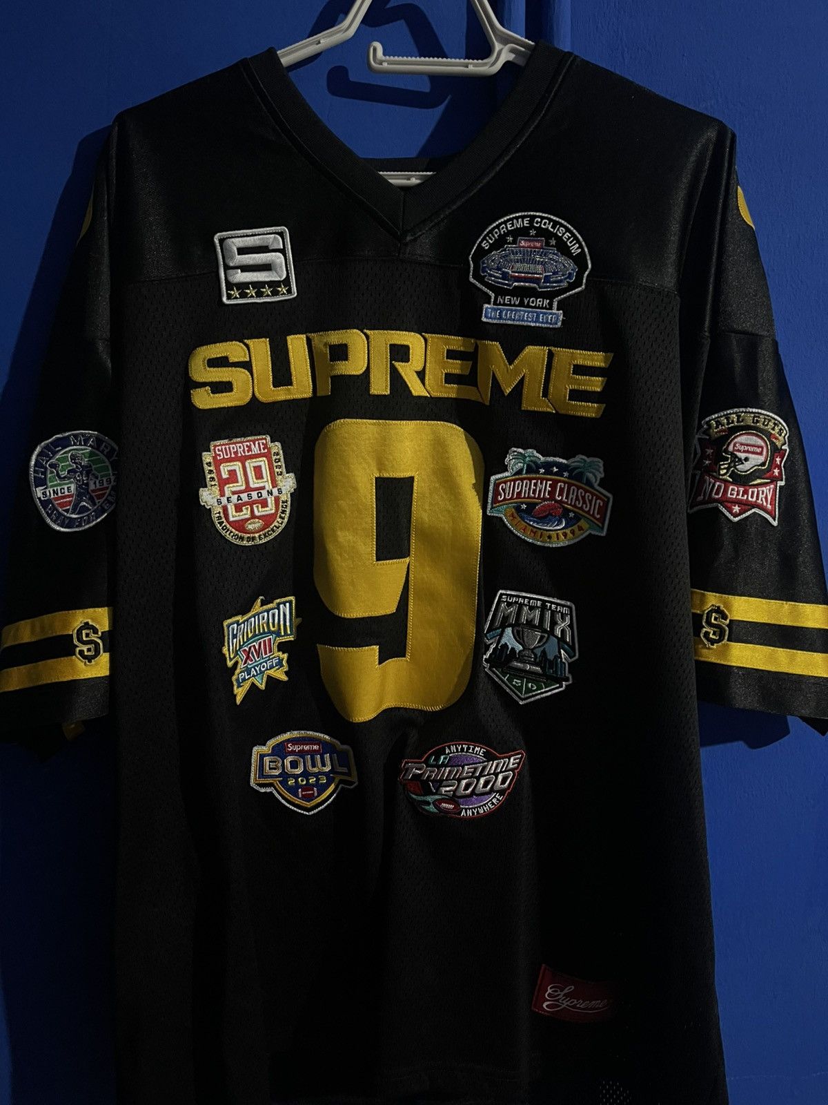 Supreme Supreme Championships Embroidered Football Jersey Size US XXL / EU 58 / 5 - 4 Thumbnail