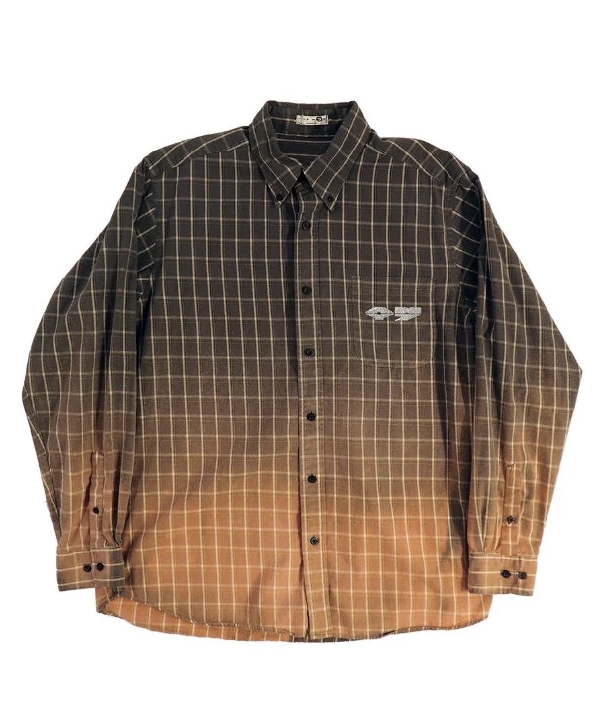 Other ANY7 LAMBO LOGO VINTAGE FLANNEL LS SHIRT - Burst Orange Size US S / EU 44-46 / 1 - 2 Thumbnail