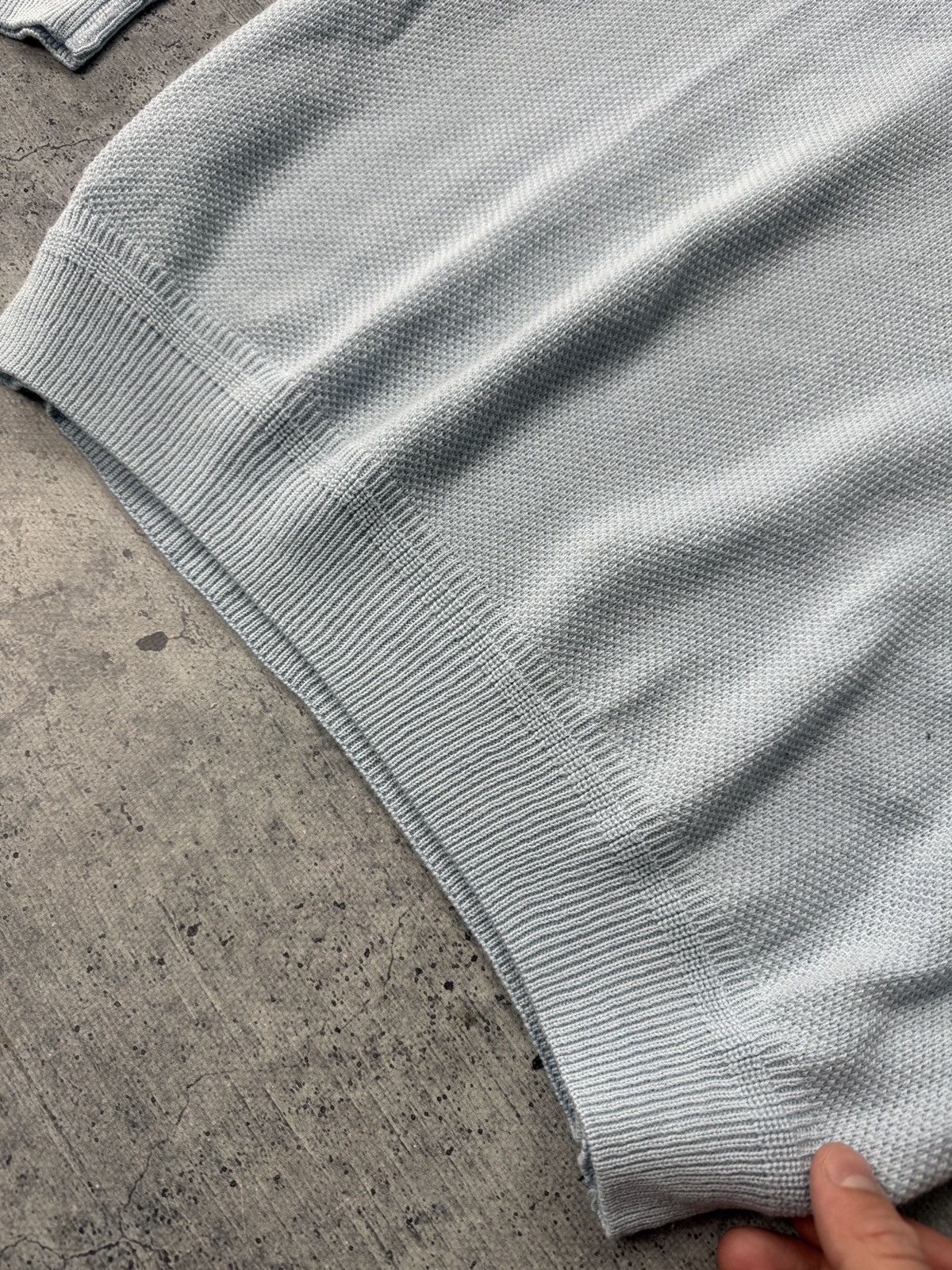 Lacoste Lacoste Sweater baby blue V-Neck Pullover Small Logo size XL Size US XL / EU 56 / 4 - 6 Thumbnail