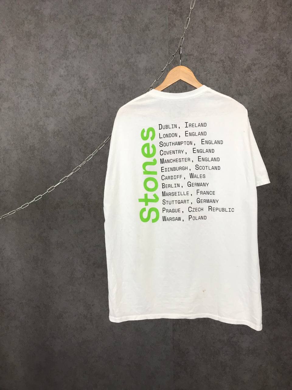 Band Tees The Rolling Stones art rock band tour tee Size US XL / EU 56 / 4 - 2 Thumbnail