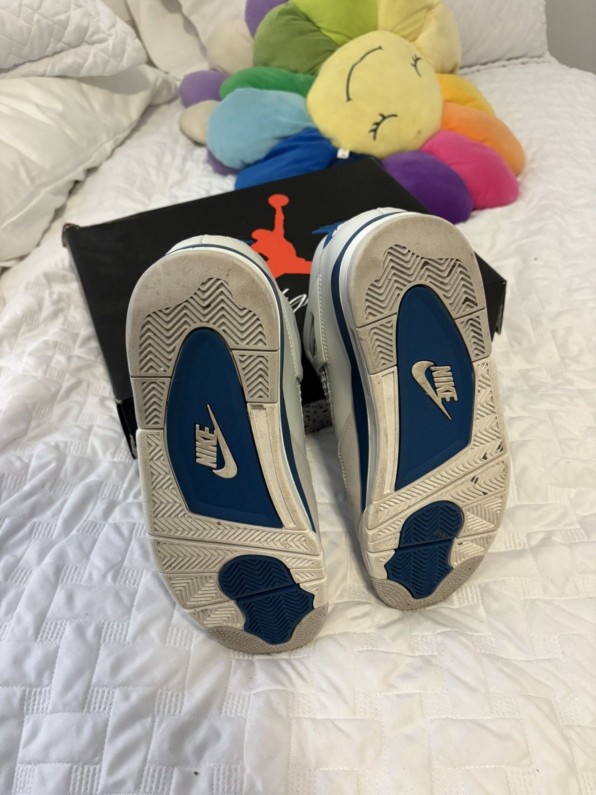 Jordan Brand Jordan 4 Military Blue Size US 10 / EU 43 - 5 Thumbnail