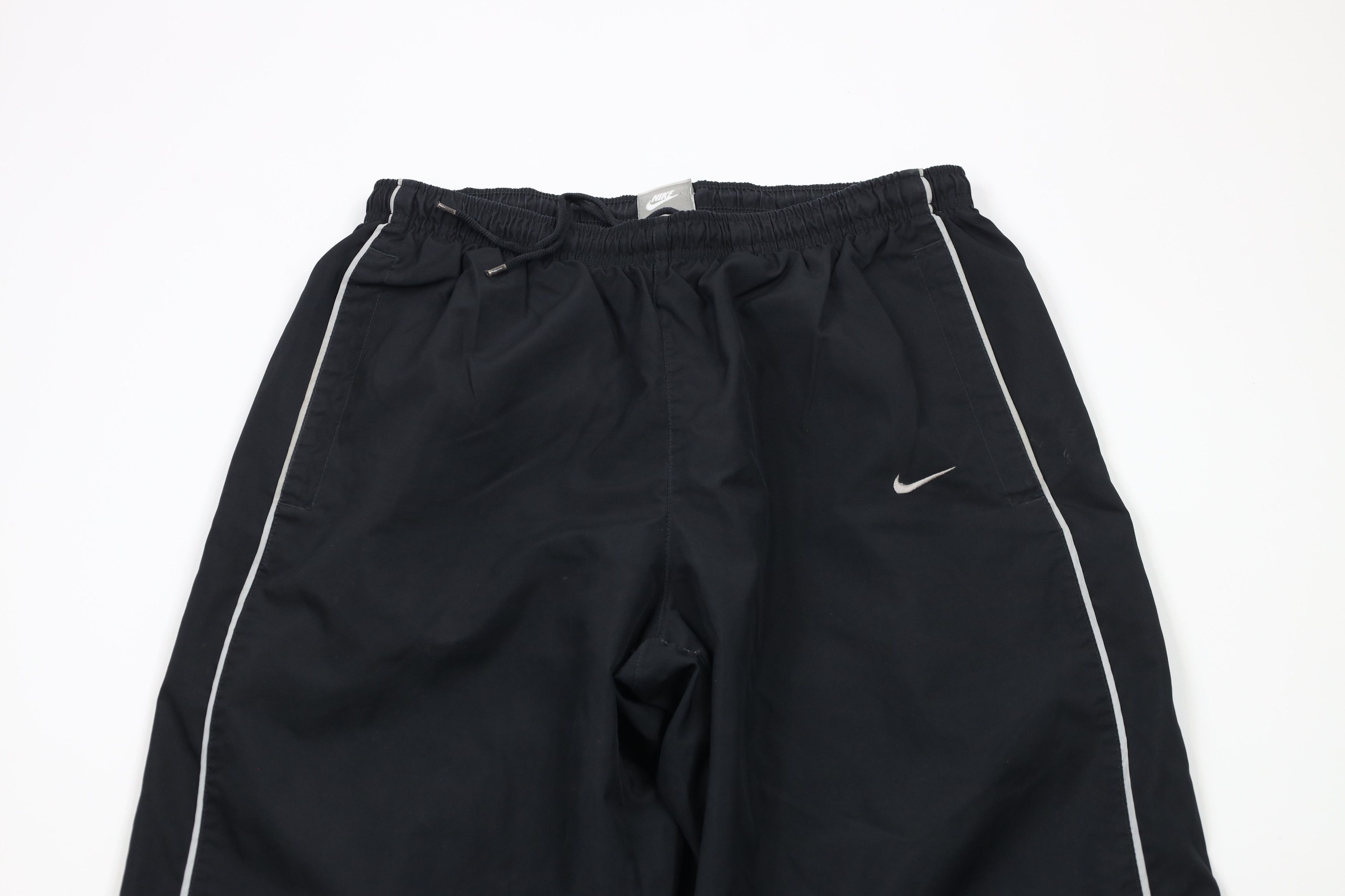 Nike × Vintage Vintage Nike Travis Scott Mini Swoosh Lined Wide Leg Pants Size US 34 / EU 50 - 2 Thumbnail