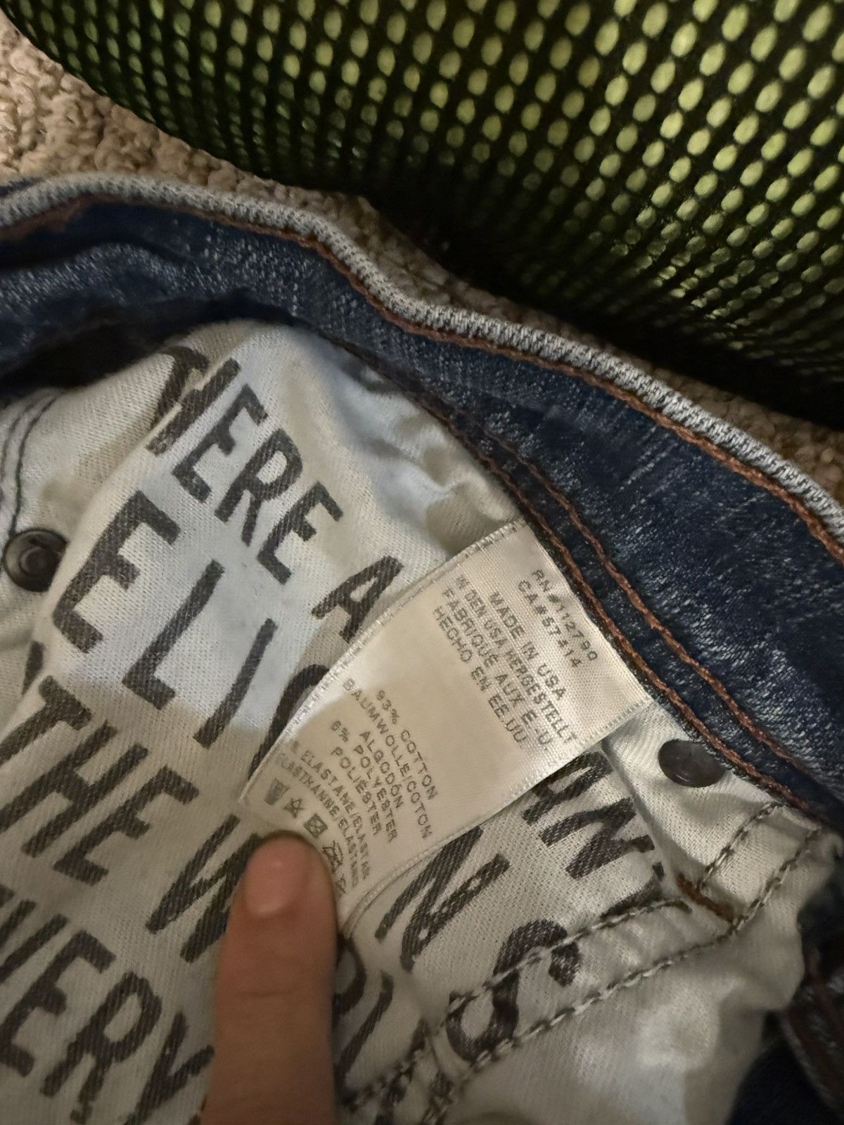 True Religion True Religion x Russell Westbrook Rocco Skinny Jean🔥 Size US 28 / EU 44 - 8 Thumbnail