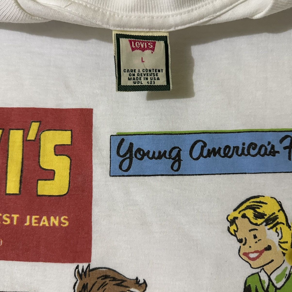 Levi's Vintage Clothing 90’s Levi’s [ Young American Favorite! ] Size US XL / EU 56 / 4 - 5 Thumbnail