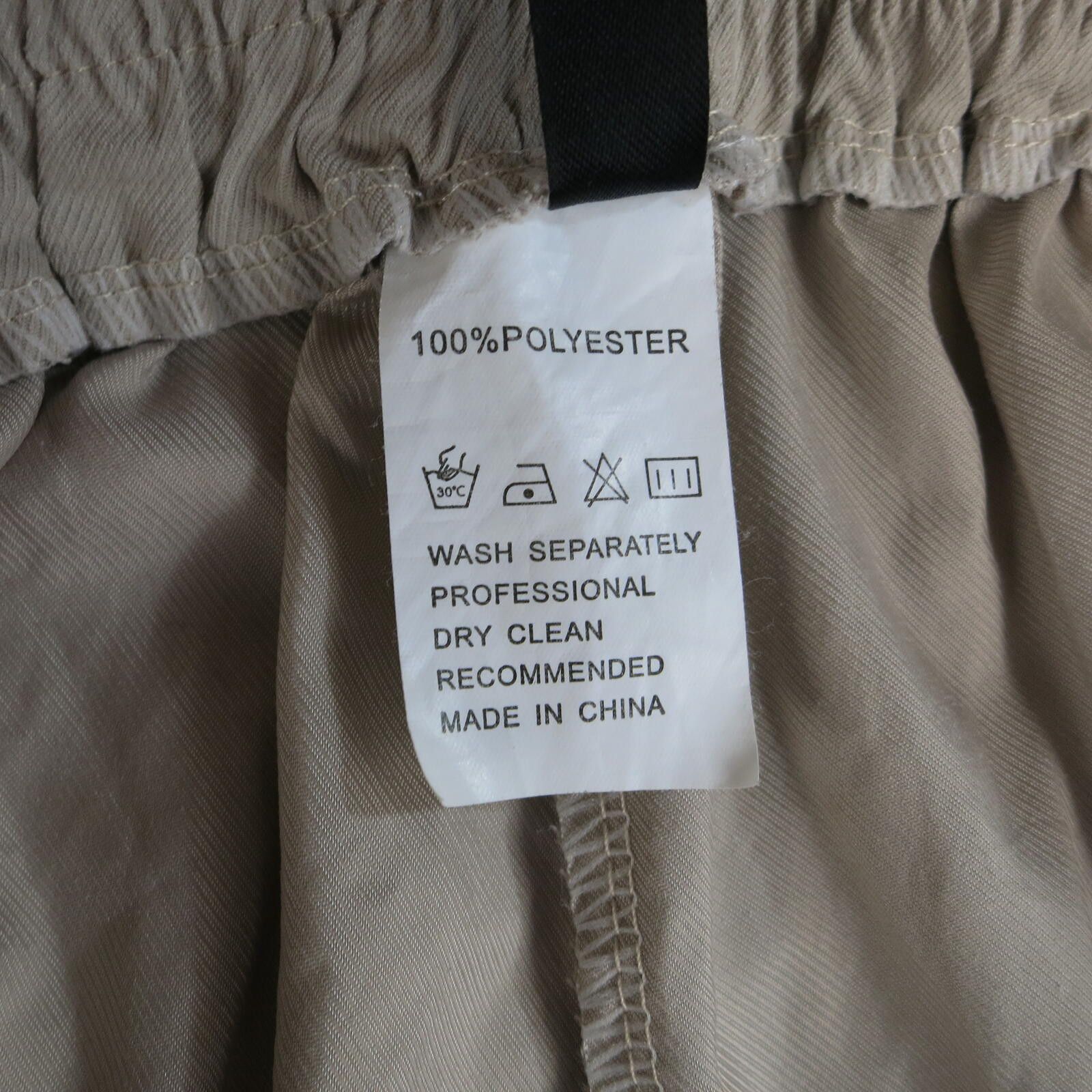 Romeo Gigli Romwe Rast:/C Beige Casual Drawstring Shorts Mens Large Size US 34 / EU 50 - 7 Thumbnail