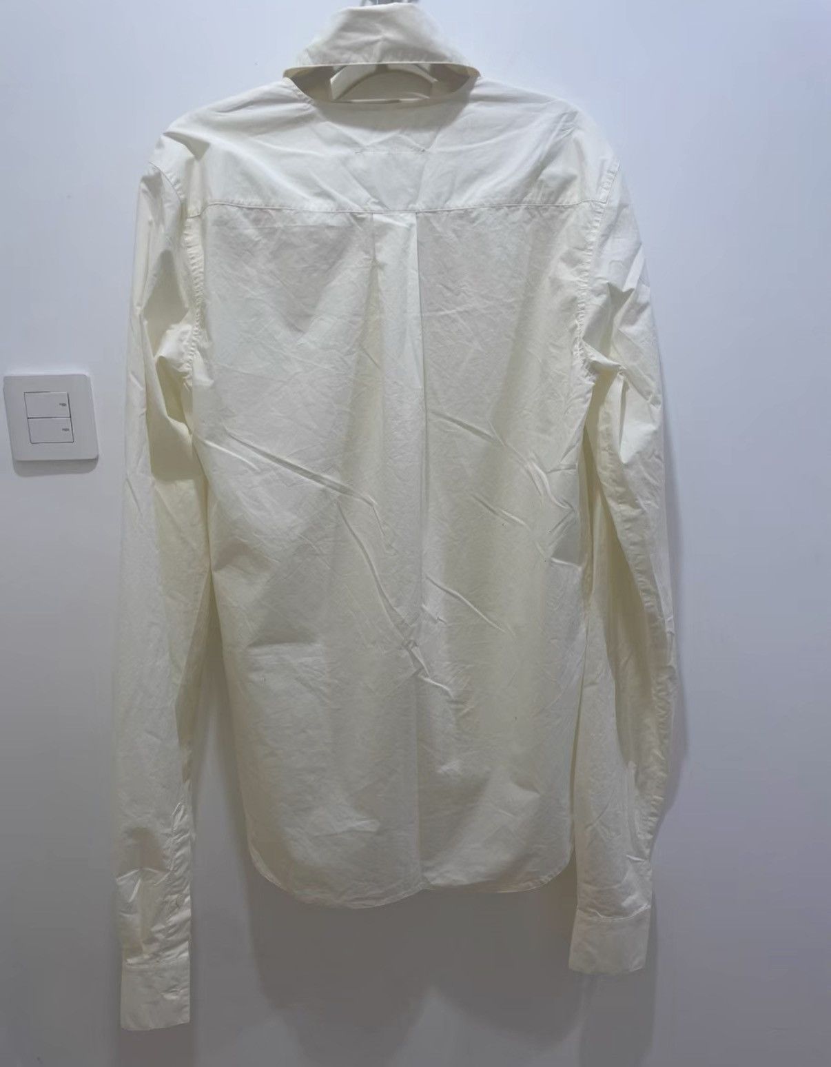MM6 MM6 Maison Margiela Cut-Out Neckline Hybrid Shirt Size XS / US 0-2 / IT 36-38 - 3 Thumbnail