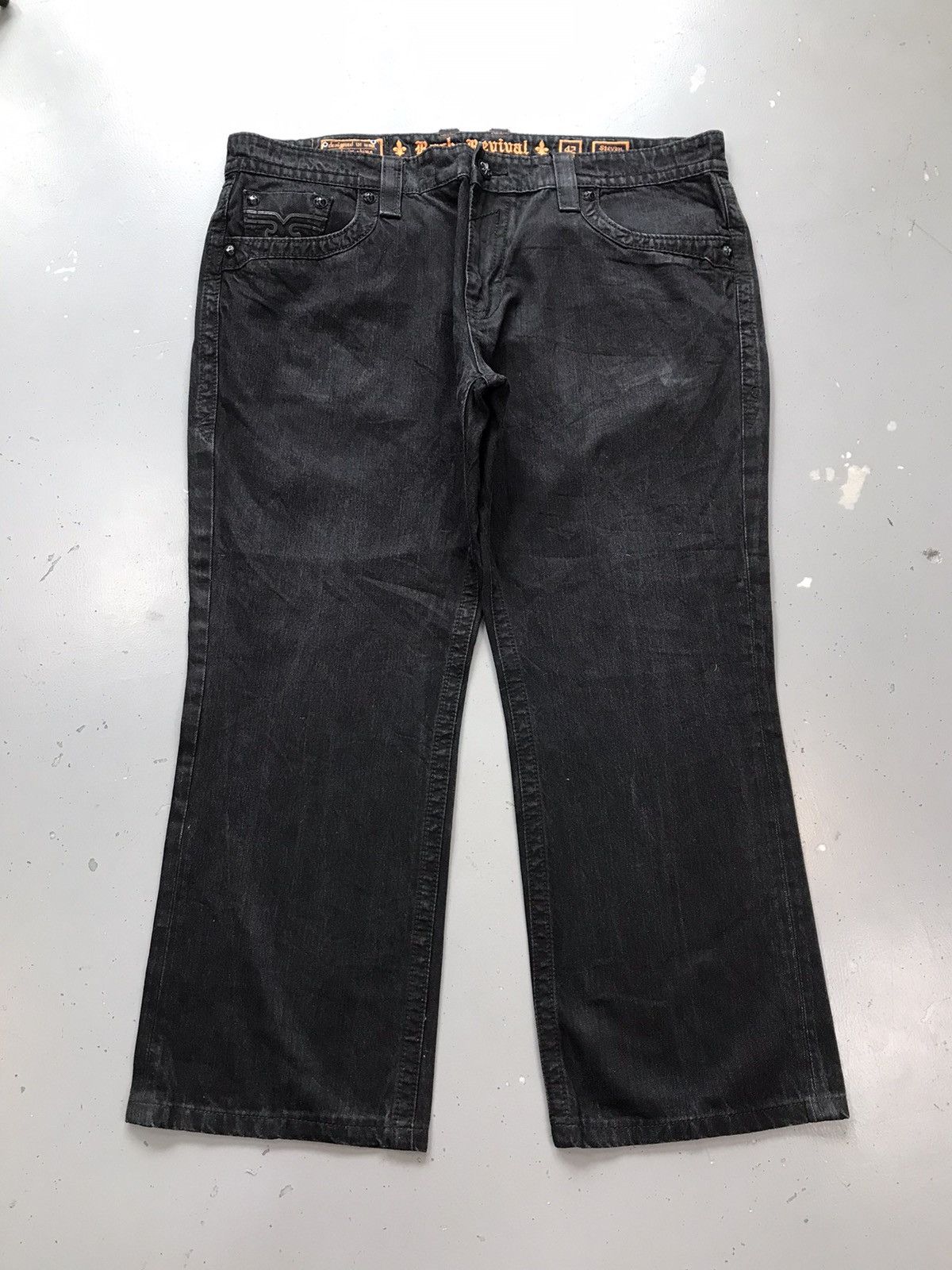 Rock Revival × Vintage Vintage rock revival embroidered denim Size US 44 / EU 60 - 1 Thumbnail