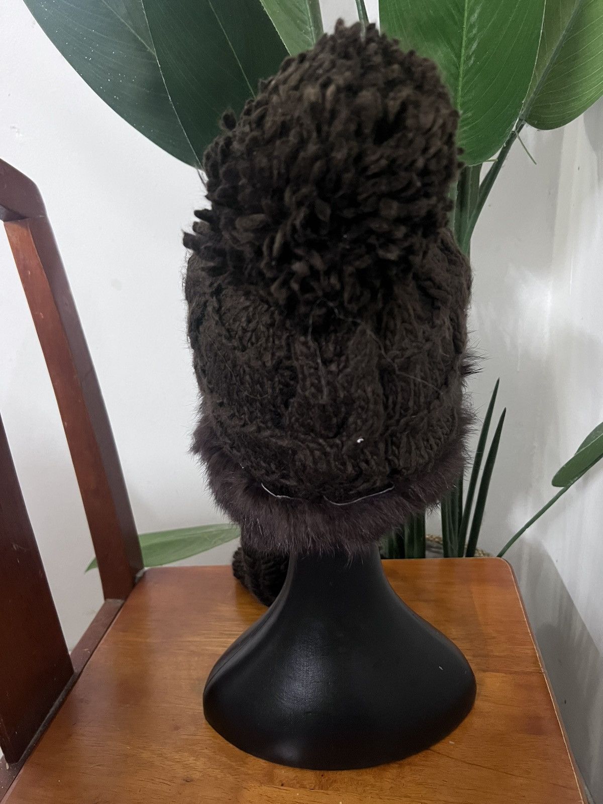 Vintage MOHAIR BEANIE HAT EAR FLAT Size ONE SIZE - 5 Thumbnail