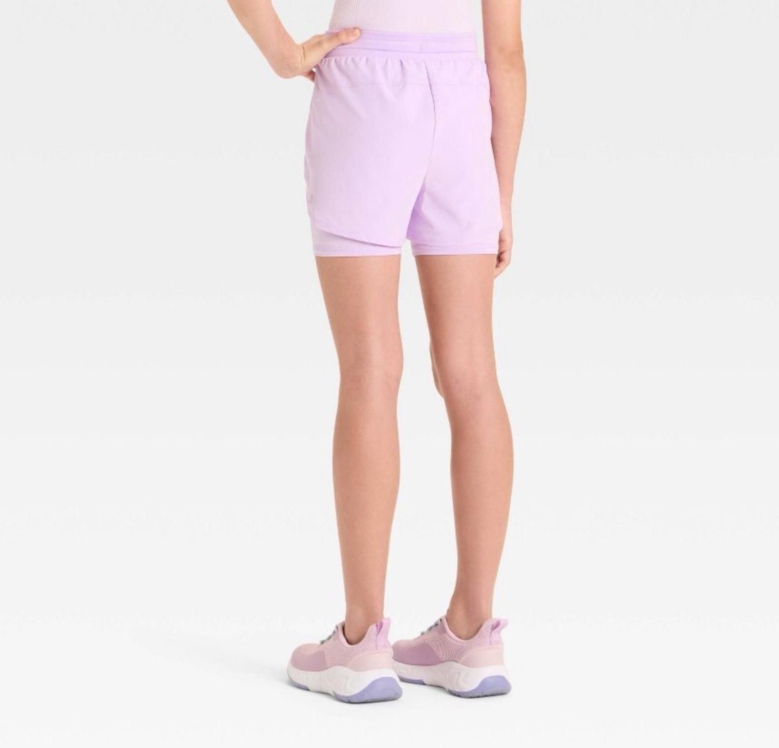 Other All in Motion Girls Athletic Shorts Size 10/12 Size 24" / US 00 / IT 34 - 2 Thumbnail