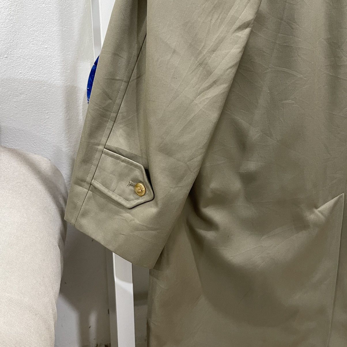 Burberry × Burberry Prorsum × Vintage Vintage 90s Burberrys London Nova Check Trench Coat Jacket Size US M / EU 48-50 / 2 - 25 Thumbnail