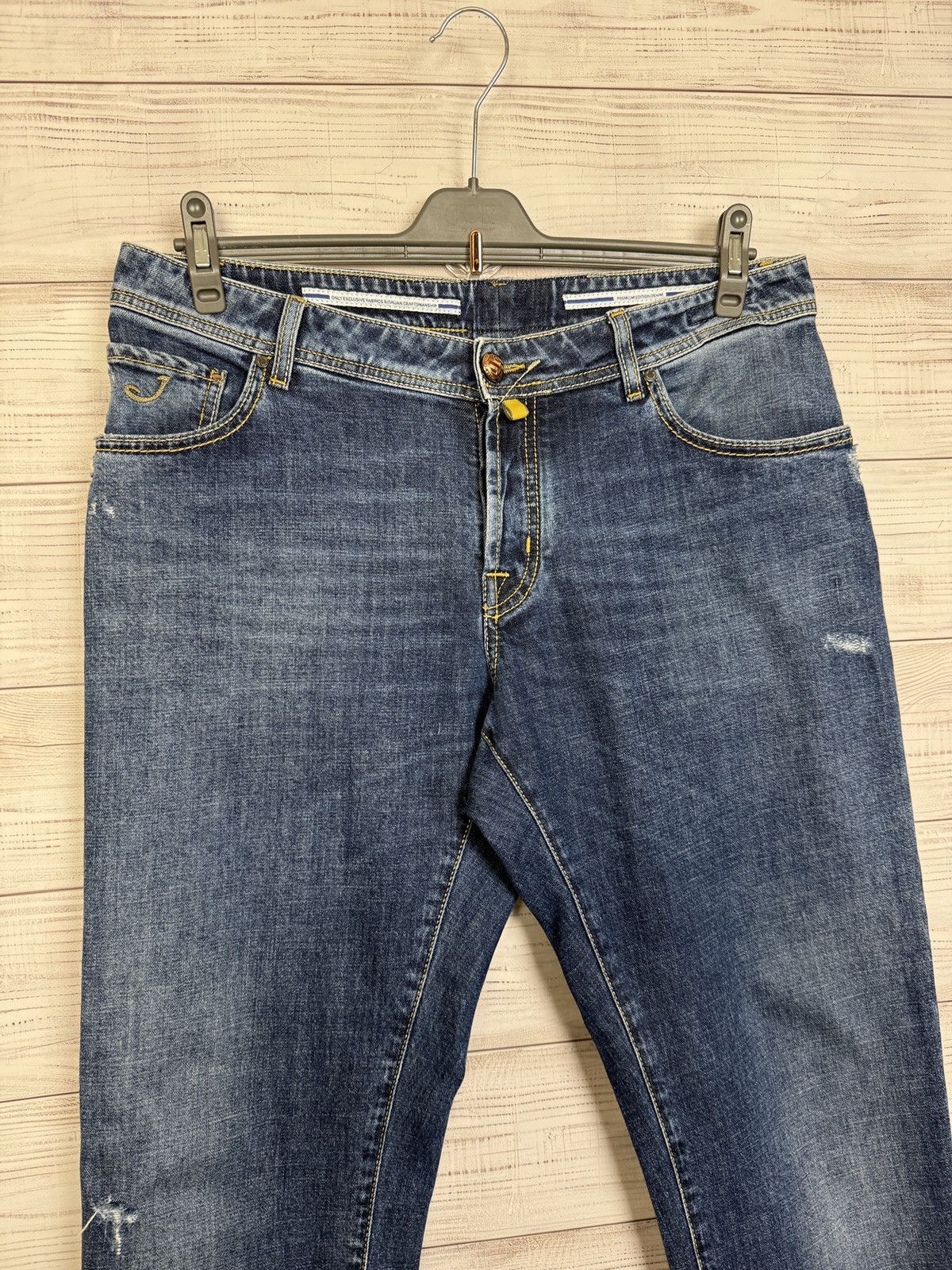 Jacob Cohen RARE Jacob Cohen Jeans Size 38 Blue Designer Mens Denim Size US 38 / EU 54 - 3 Thumbnail