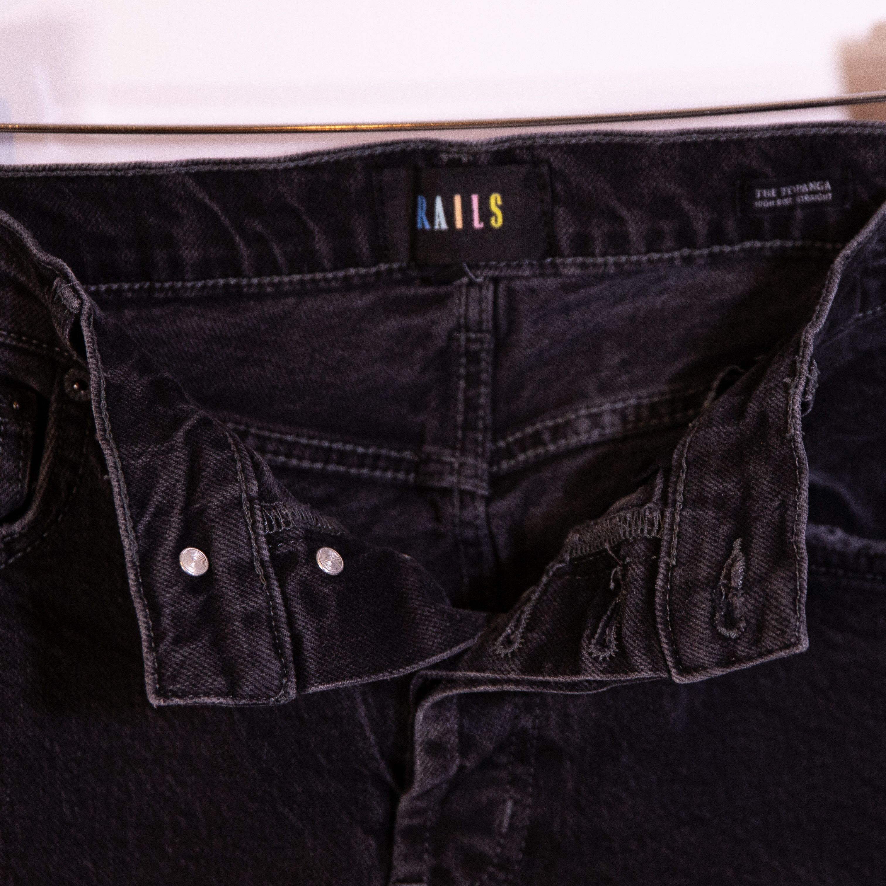 Rails Rails The Topanga High Rise Straight Leg Cotton Size 28" / US 6 / IT 42 - 2 Thumbnail