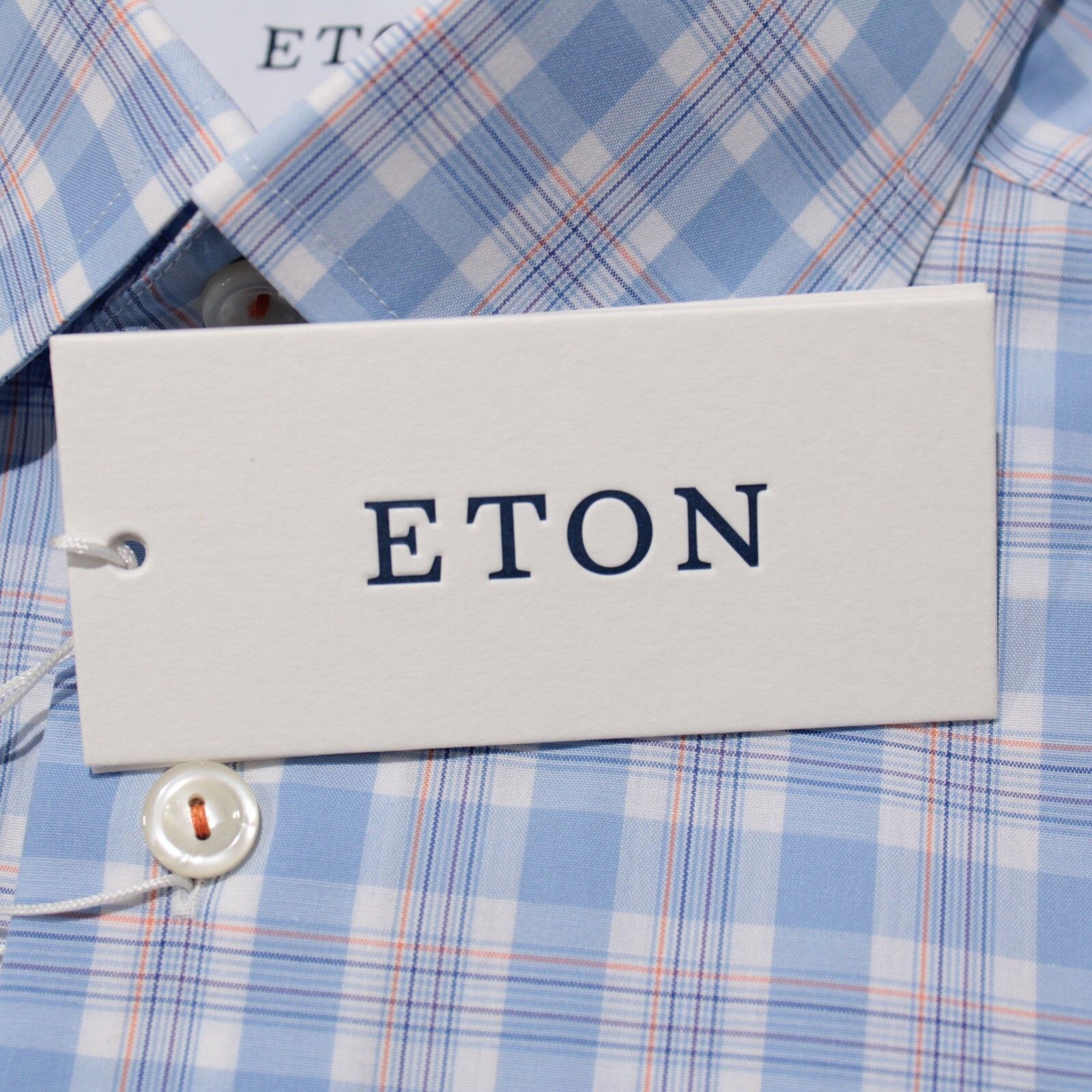 Eton Eton New with tags Shirt Size S US In Blue Size US S / EU 44-46 / 1 - 2 Thumbnail