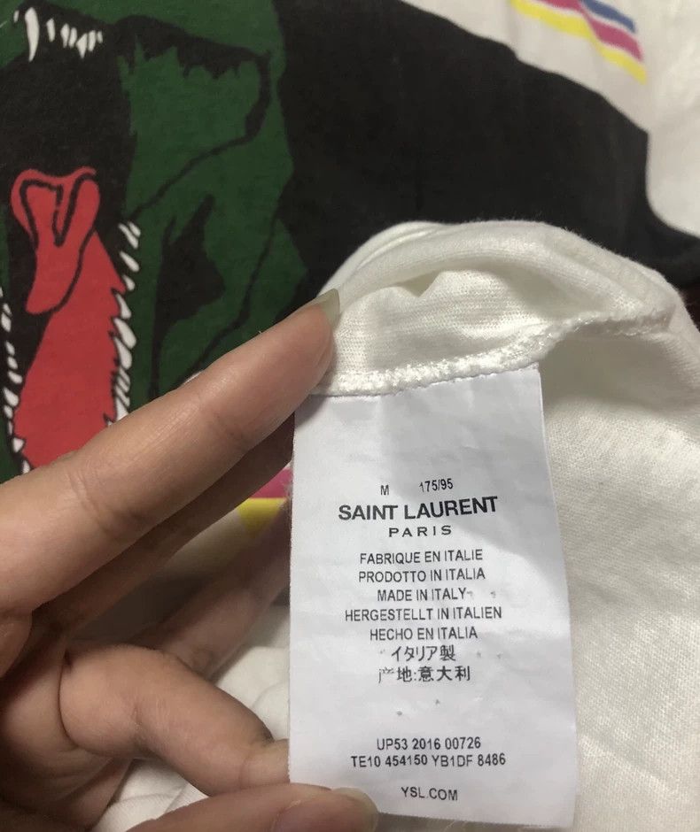 Saint Laurent Paris Saint laurent paris dinosaur short sleeves 2506-Nextarrow Size US M / EU 48-50 / 2 - 5 Thumbnail