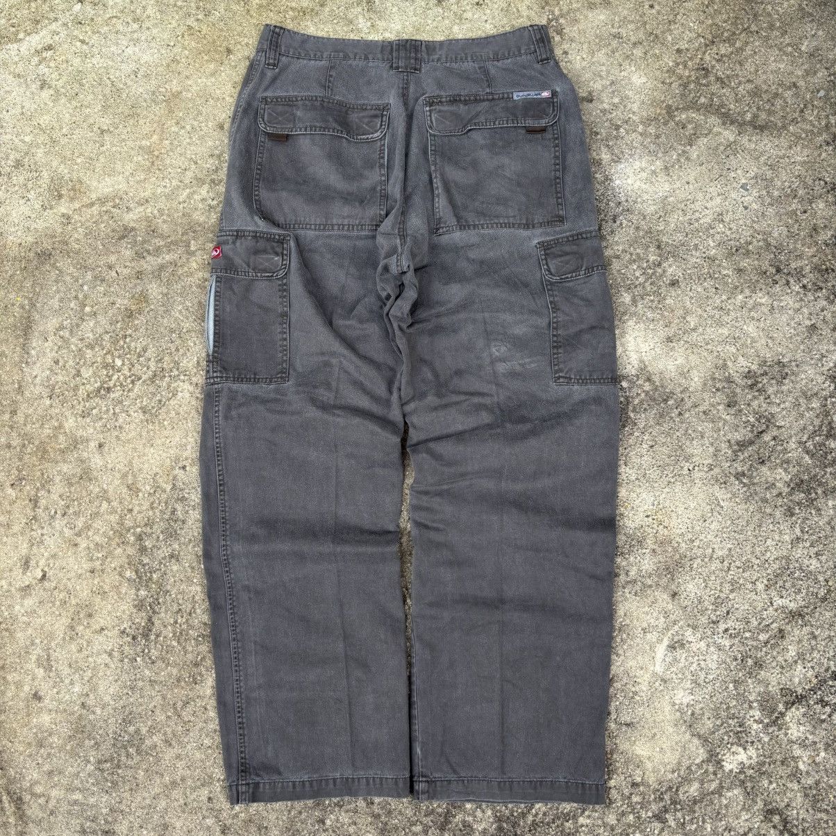 Quiksilver × Vintage Vintage Quiksilver FadeBrown Cargo Pants Size US 34 / EU 50 - 6 Thumbnail