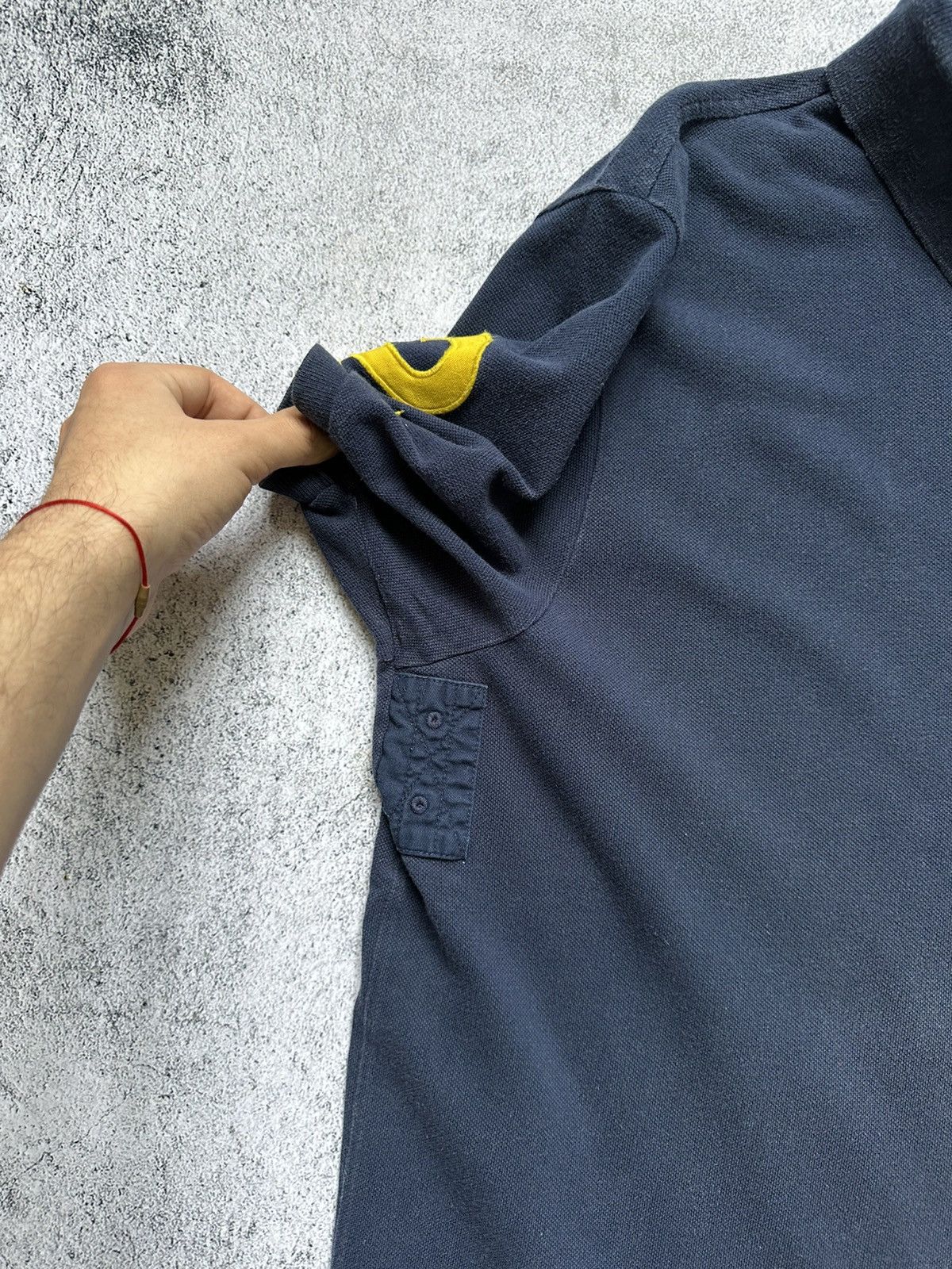 Polo Ralph Lauren Vintage Polo Ralph Lauren Polo Big Logo Yellow Y2K Size US XL / EU 56 / 4 - 8 Thumbnail