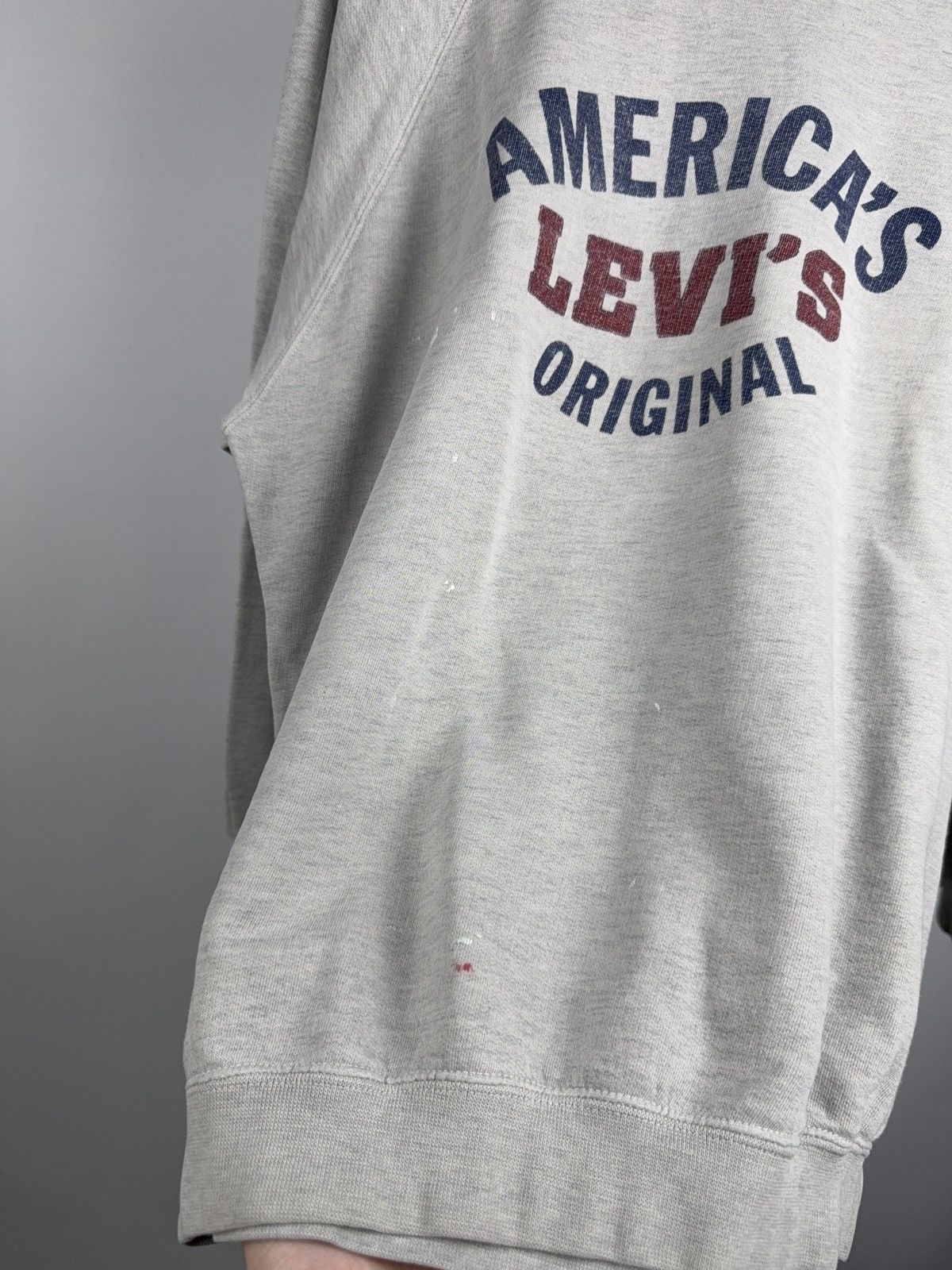 Levi's Vintage Clothing Vintage Levi’s USA America’s Original Crewneck Distressed Size US L / EU 52-54 / 3 - 8 Thumbnail