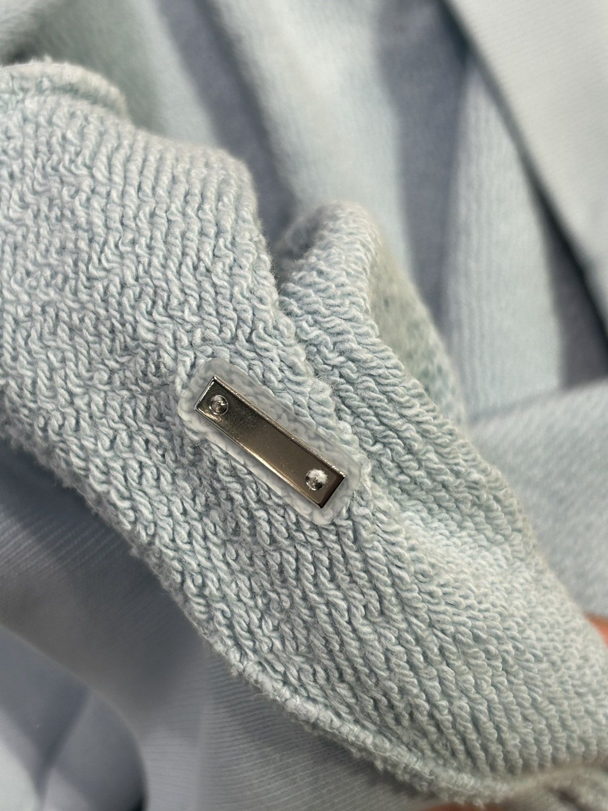 Amiri Amiri 22 hoodie baby blue Size US L / EU 52-54 / 3 - 8 Thumbnail