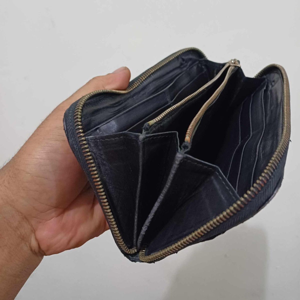 Bottega Veneta Bottega Veneta Intrecciato Black Bifold Long Wallet Size ONE SIZE - 19 Thumbnail