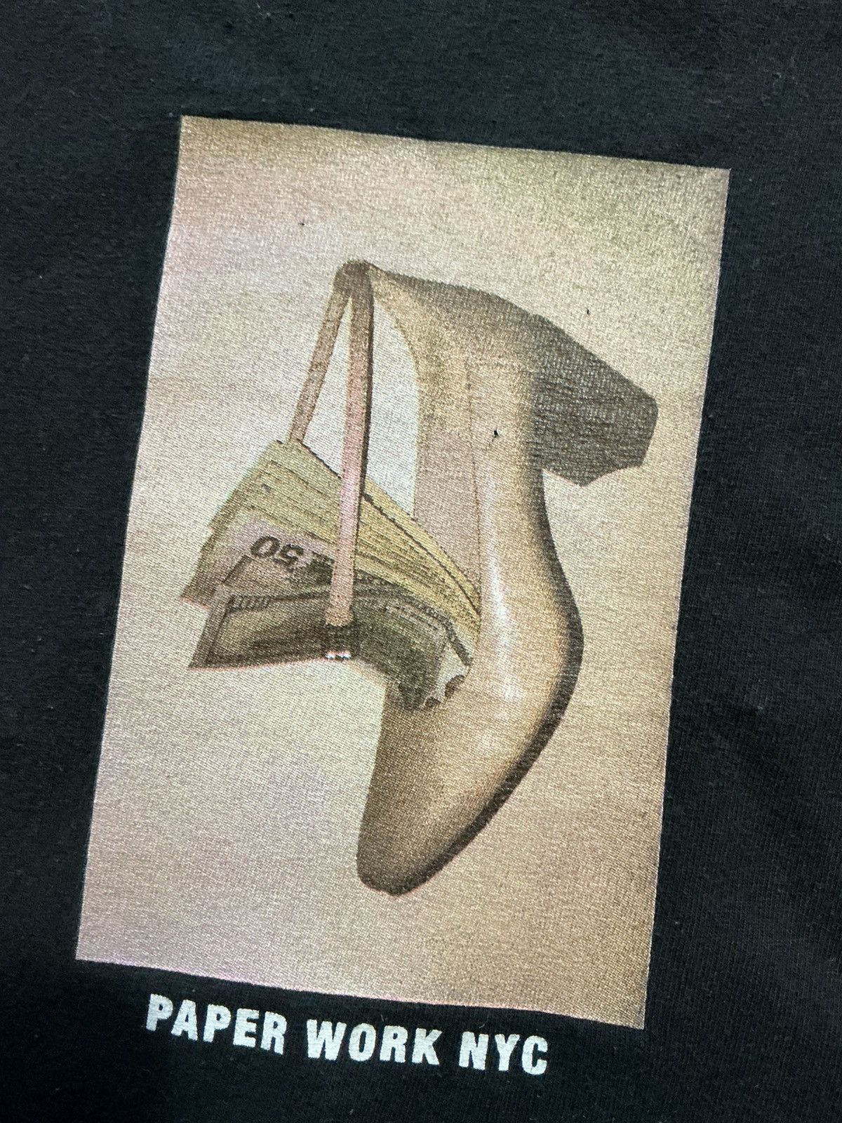 Other PWNYC Paper Work NYC Heels Money Don't Stay In Touch T-Shirt Size US L / EU 52-54 / 3 - 1 Thumbnail