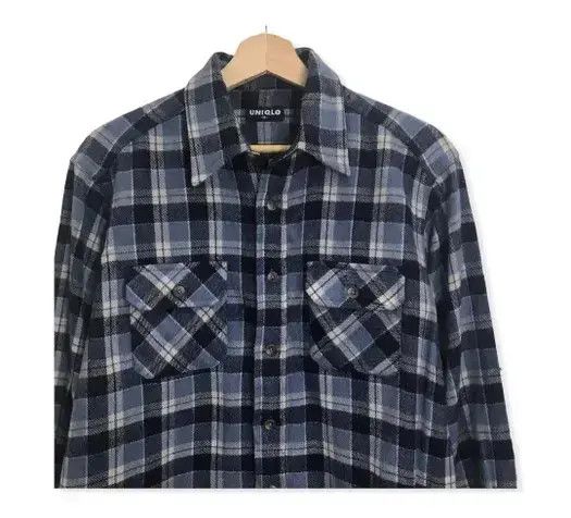 Uniqlo Japanese Brand Uniqlo Plaid Tartan Flannel Shirt Size US M / EU 48-50 / 2 - 2 Thumbnail