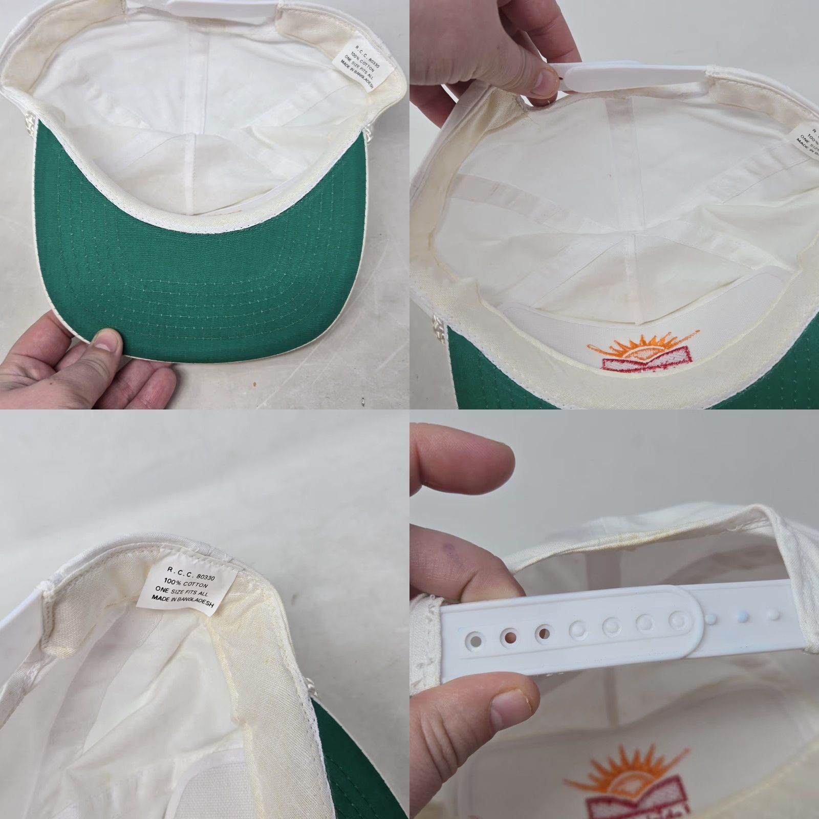Vintage VINTAGE Lehigh Valley Dairy Hat Snapback White Rare READ Trucker Hat 90s Mens One Size White Boys Girls Adults? Size ONE SIZE - 8 Thumbnail
