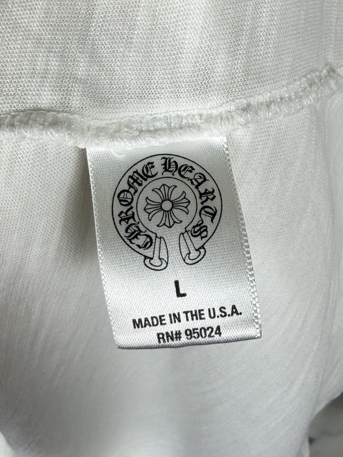 Chrome Hearts Chrome Hearts Vintage Cemetery Baseball Longsleeve Tshirt Size US L / EU 52-54 / 3 - 8 Thumbnail