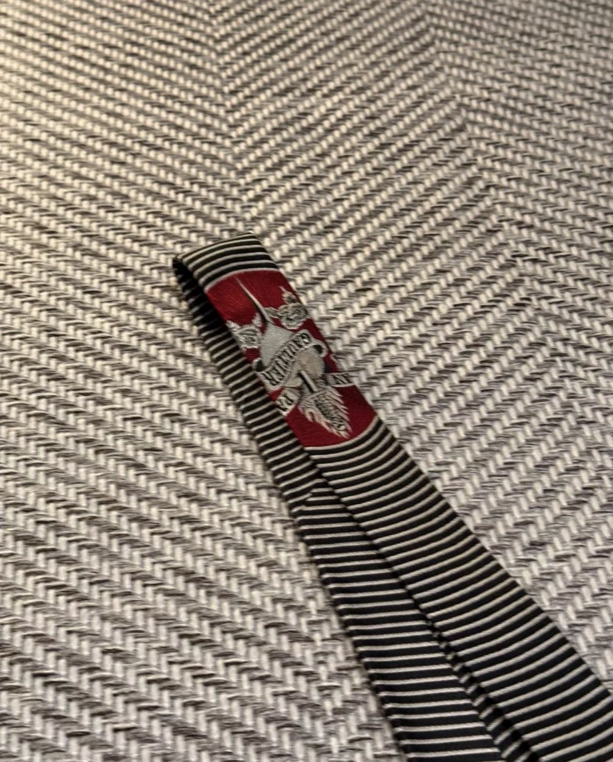 Jean Paul Gaultier Jean Paul Gaultier Sword Embroidery Tie K24 Size ONE SIZE - 6 Thumbnail