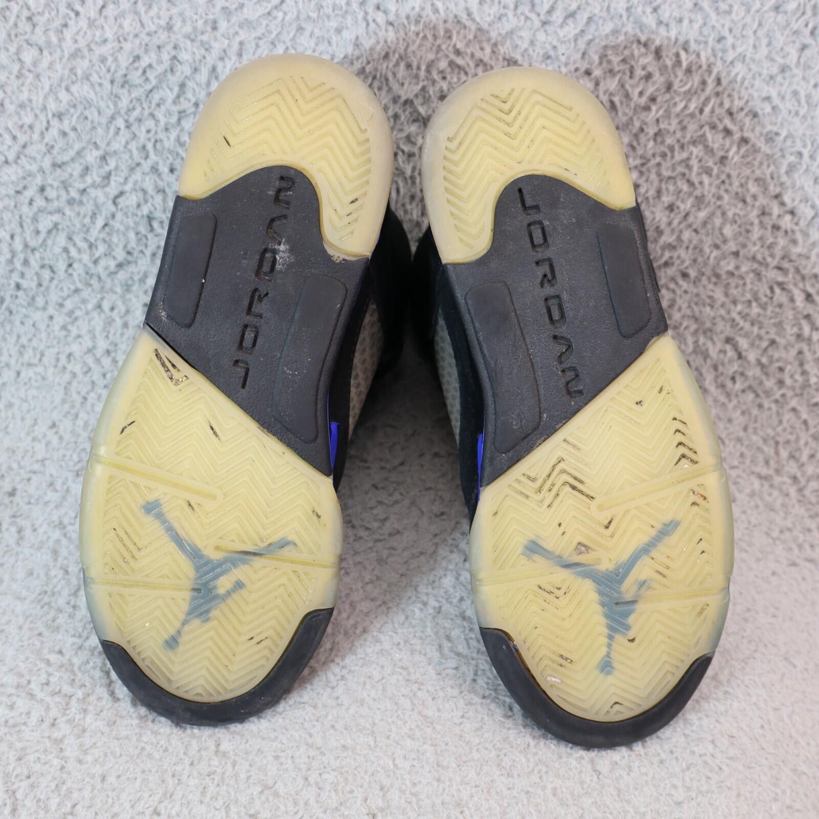 Jordan Brand Jordan 5 Retro GS 440888-004 Youth Size 4Y Black Racer Blue Size US 5 / EU 37 - 8 Thumbnail