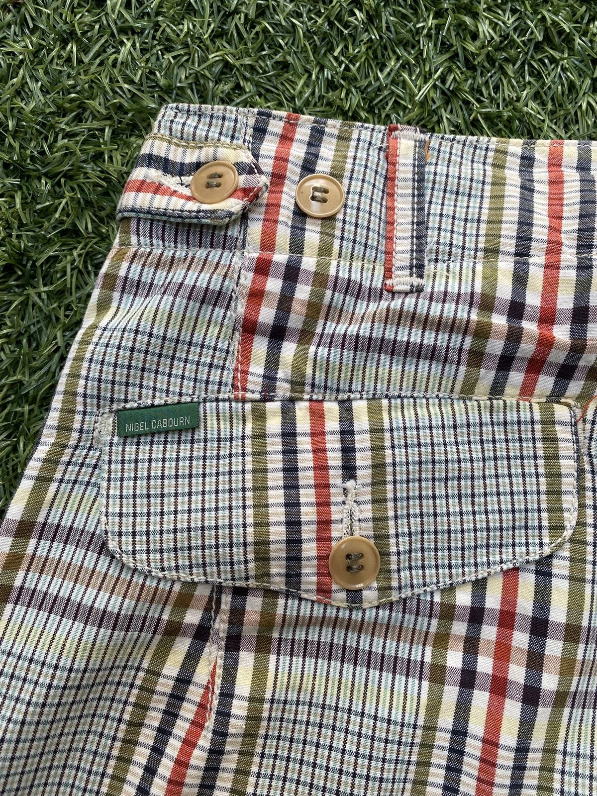 Nigel Cabourn Vintage Nigel Cabourn Plaid Pants Size US 30 / EU 46 - 12 Thumbnail