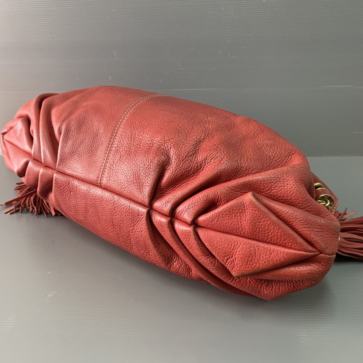 Salvatore Ferragamo Salvatore Ferragamo Red Shoulder Bag Size ONE SIZE - 13 Thumbnail