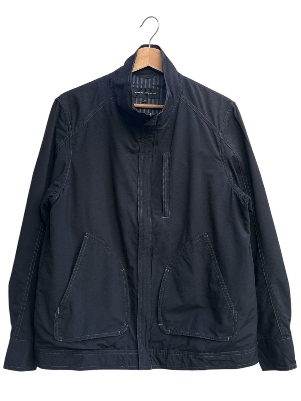 Kansai Yamamoto Kansai Yamamoto Multi Pockets Light Jacket Size US M / EU 48-50 / 2 - 2 Thumbnail