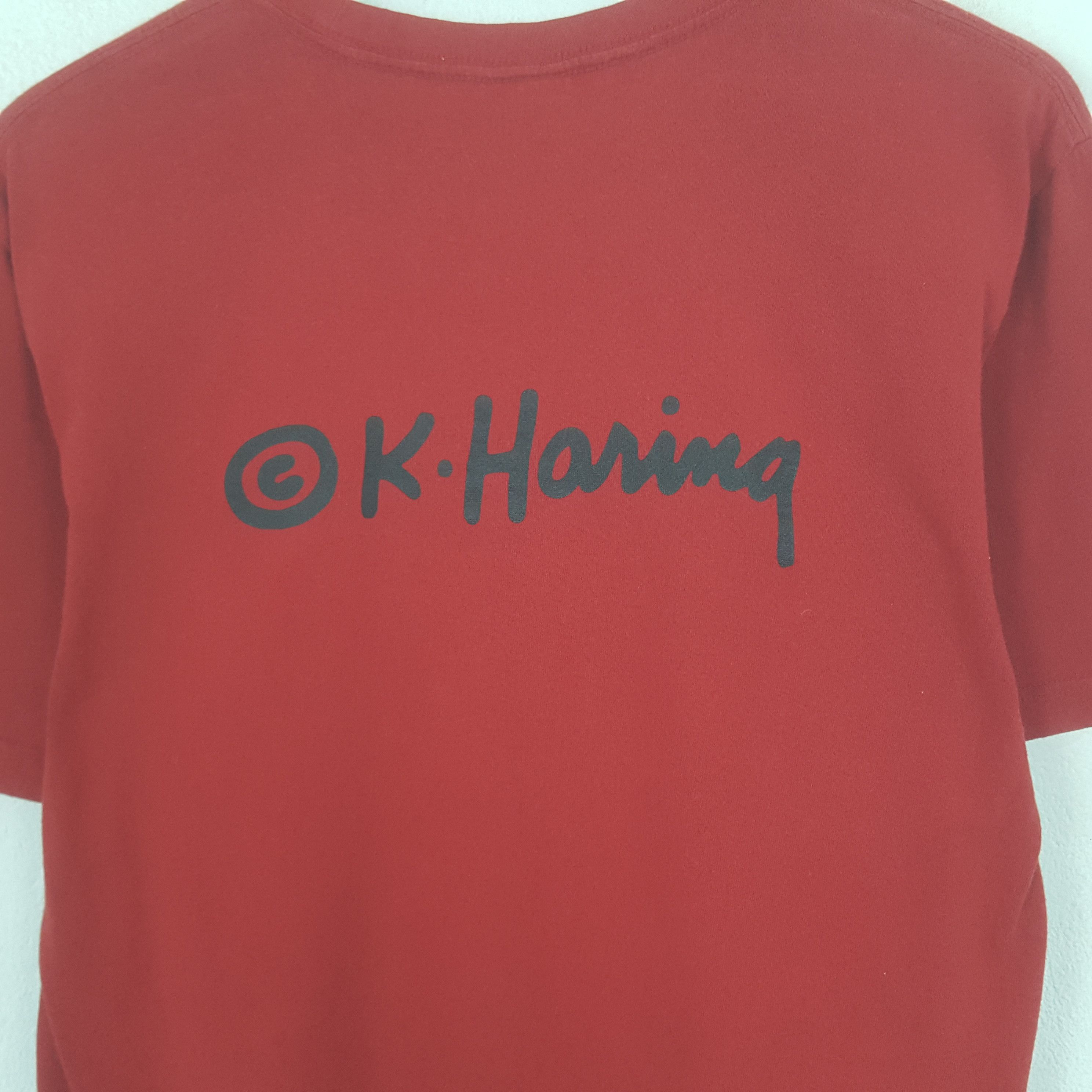 Keith Haring Vintage Keith Haring Calling Tshirt Size US M / EU 48-50 / 2 - 4 Thumbnail