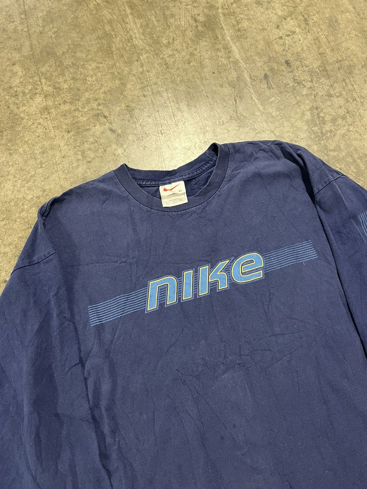 Nike × Vintage Nike vintage longsleeve tee shirt 90s rare hype skater Size US XL / EU 56 / 4 - 7 Thumbnail