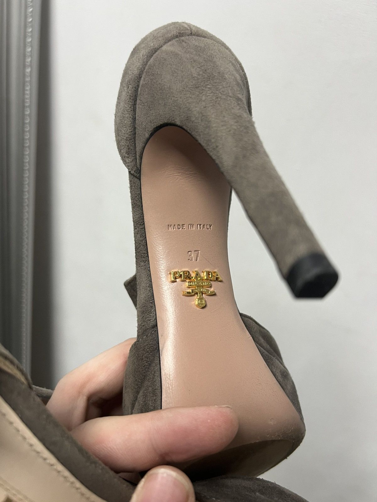 Prada Vintage Prada Women Luxury Heels Size 37 Size US 7 / IT 37 - 8 Thumbnail