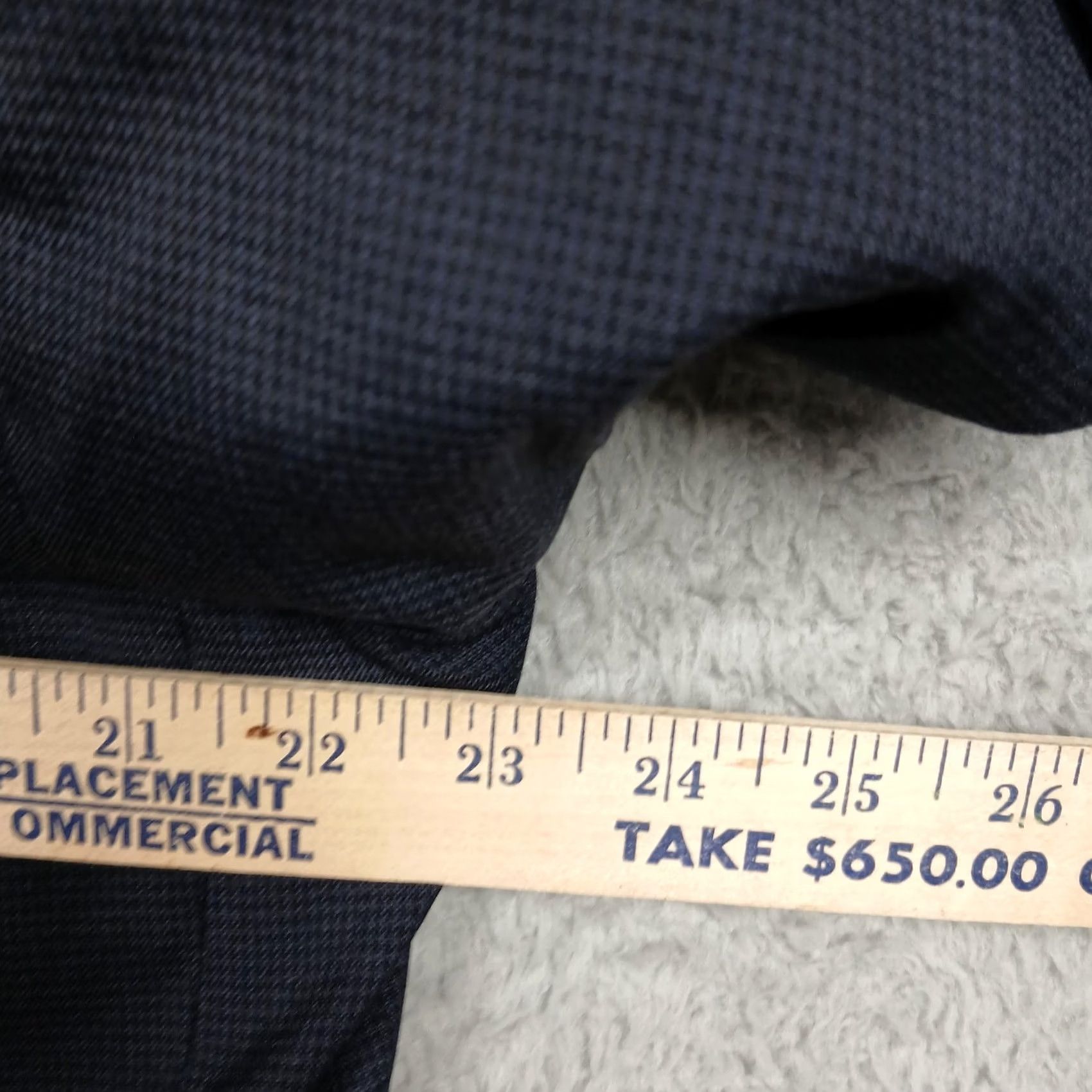 Brooks Brothers Brooks Brothers Blazer Mens 46 Long Gray Brooksease Wool Blend Sport Coat Office Suit Jacket 2 Piece Mens Regular/Long Gray 44 in Chest Size 46R - 6 Thumbnail