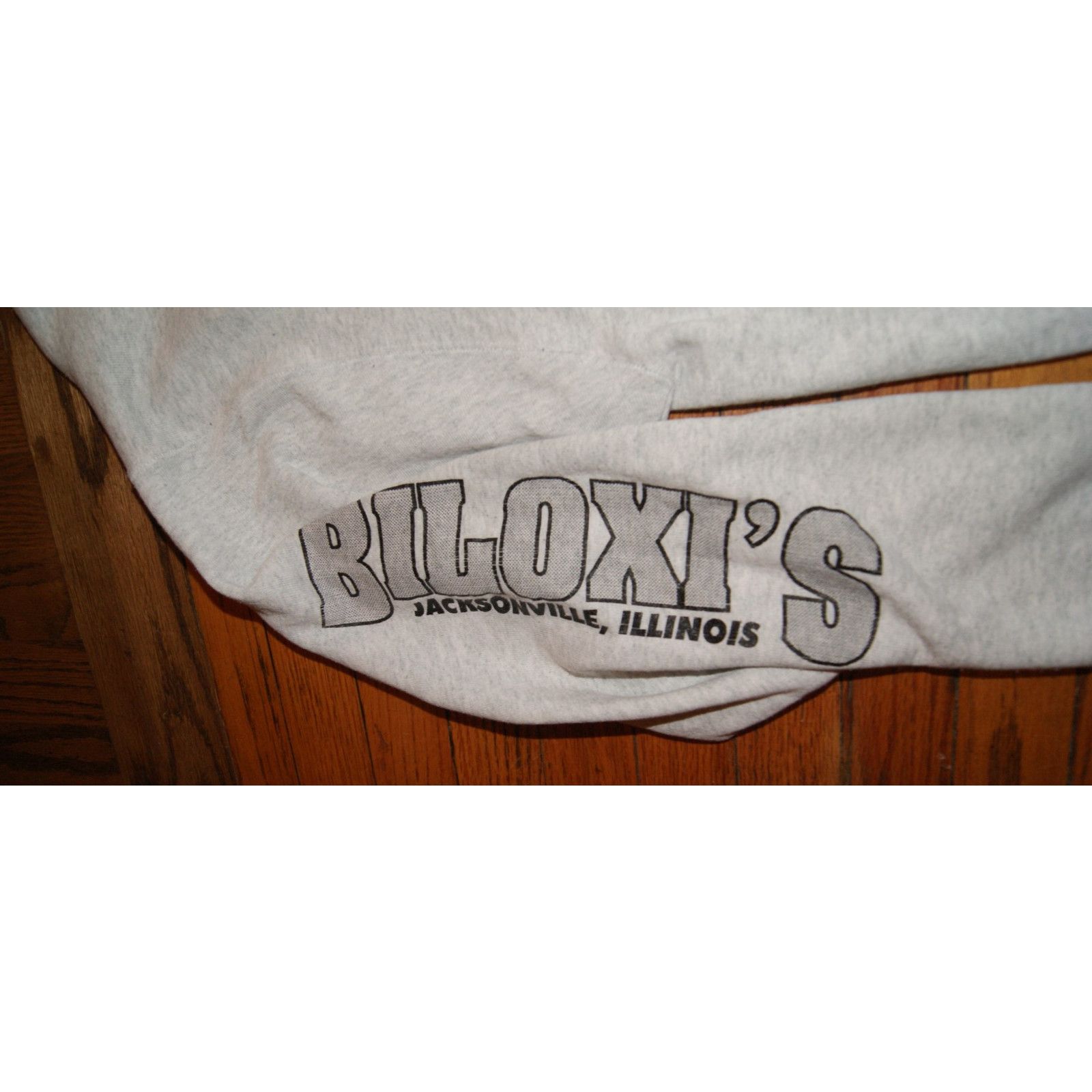 Fruit Of The Loom VTG Best Of Bars Of ILLINOIS Tour Gray XL Sweatshirt Road Size US XL / EU 56 / 4 - 3 Thumbnail