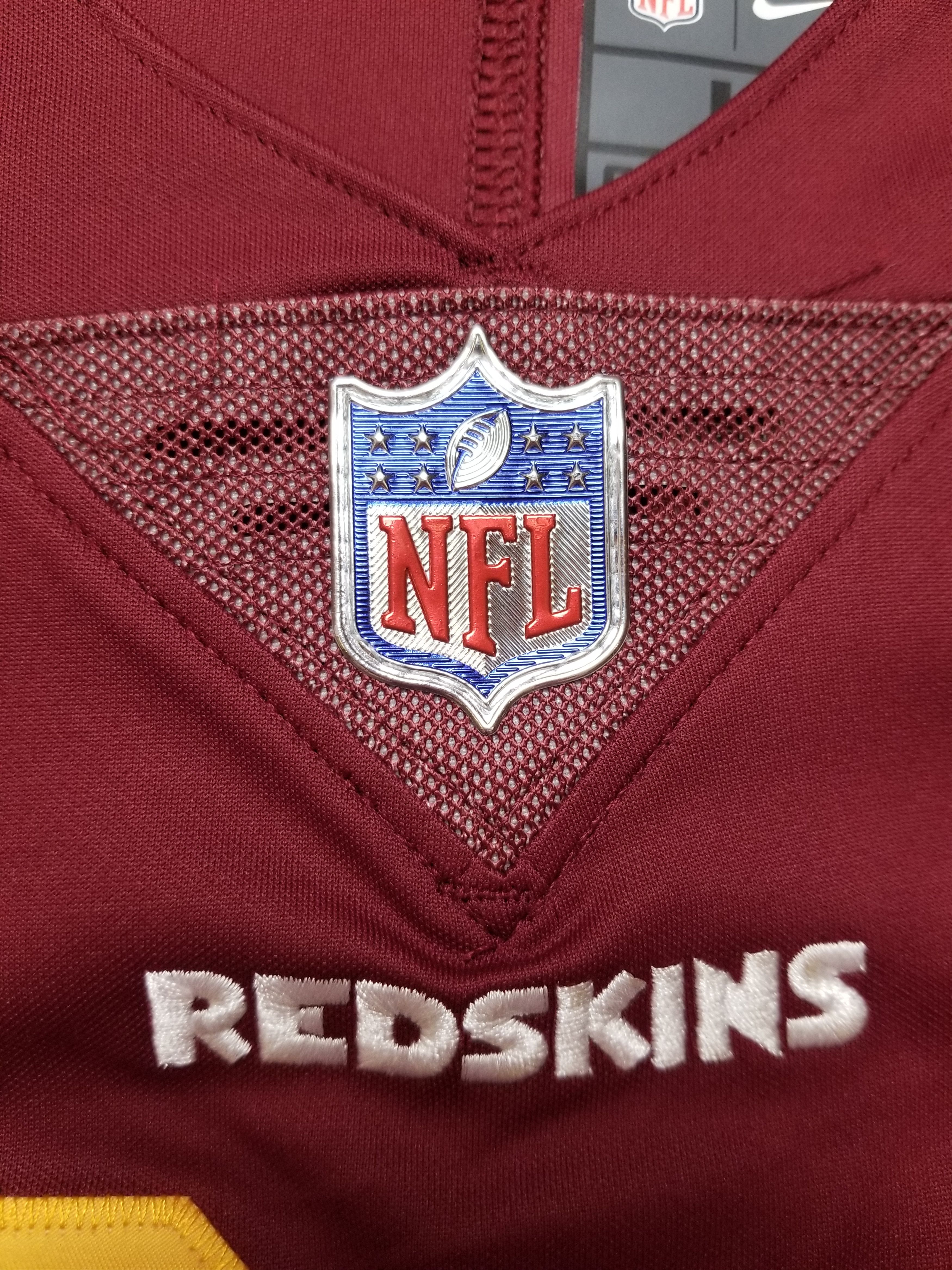 Nike Norman #24 Washington Redskins Authentic Limited Sewn Jersey Size US L / EU 52-54 / 3 - 12 Thumbnail