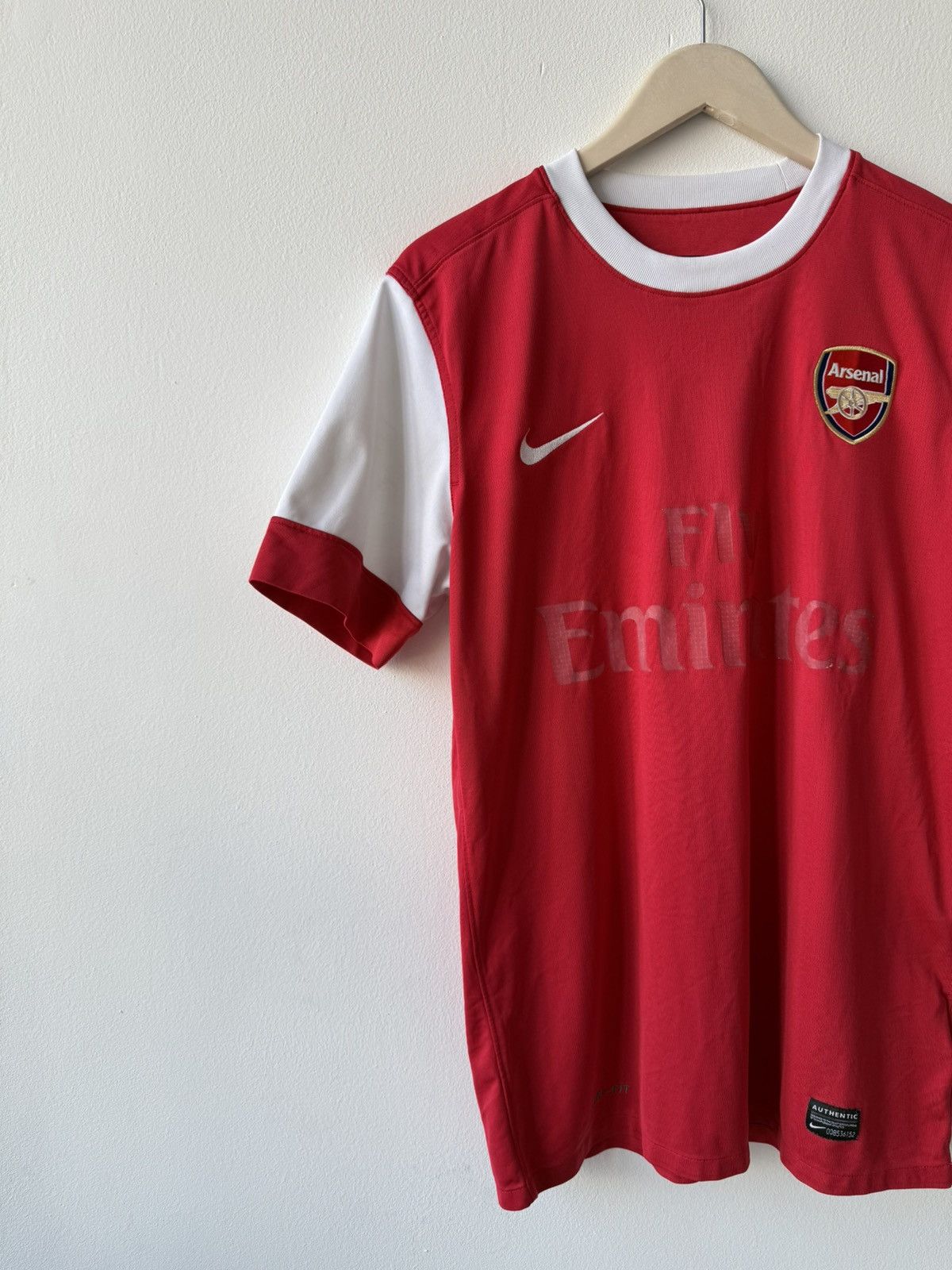 Nike × Vintage Nike Arsenal 2010/2011 Home Football Jersey Size US M / EU 48-50 / 2 - 5 Thumbnail