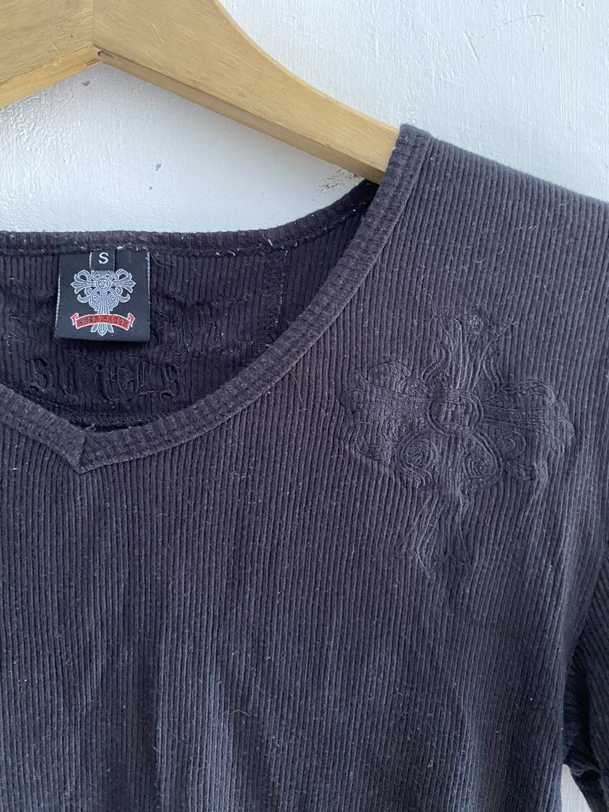 If Six Was Nine × Japanese Brand × Le Grande Bleu (L.G.B.) Japanese body maker cross embroidery tshirt Size US S / EU 44-46 / 1 - 4 Thumbnail