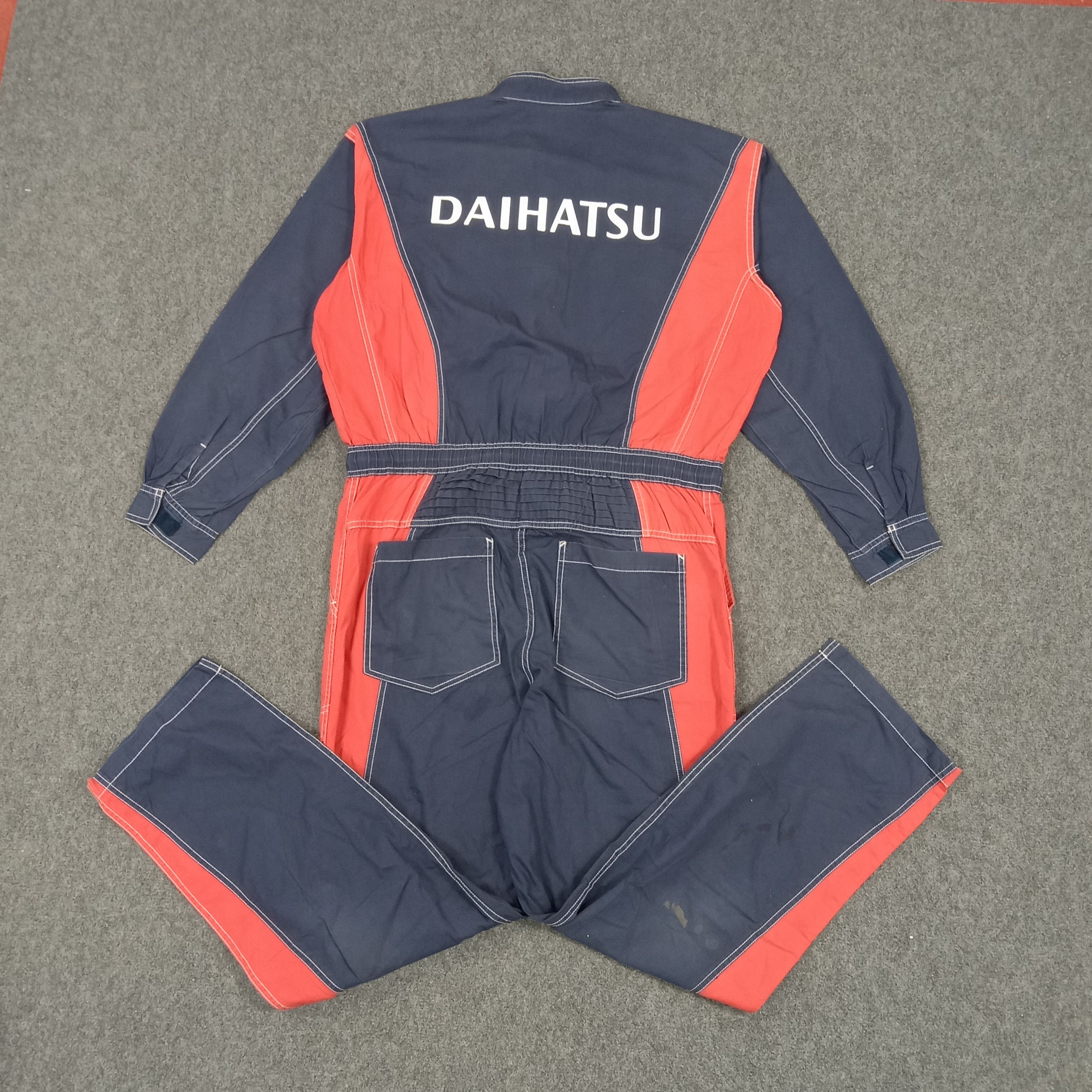 Vintage Daihatsu Japanese Racing Team Coverall Jacket Size US XL / EU 56 / 4 - 1 Thumbnail