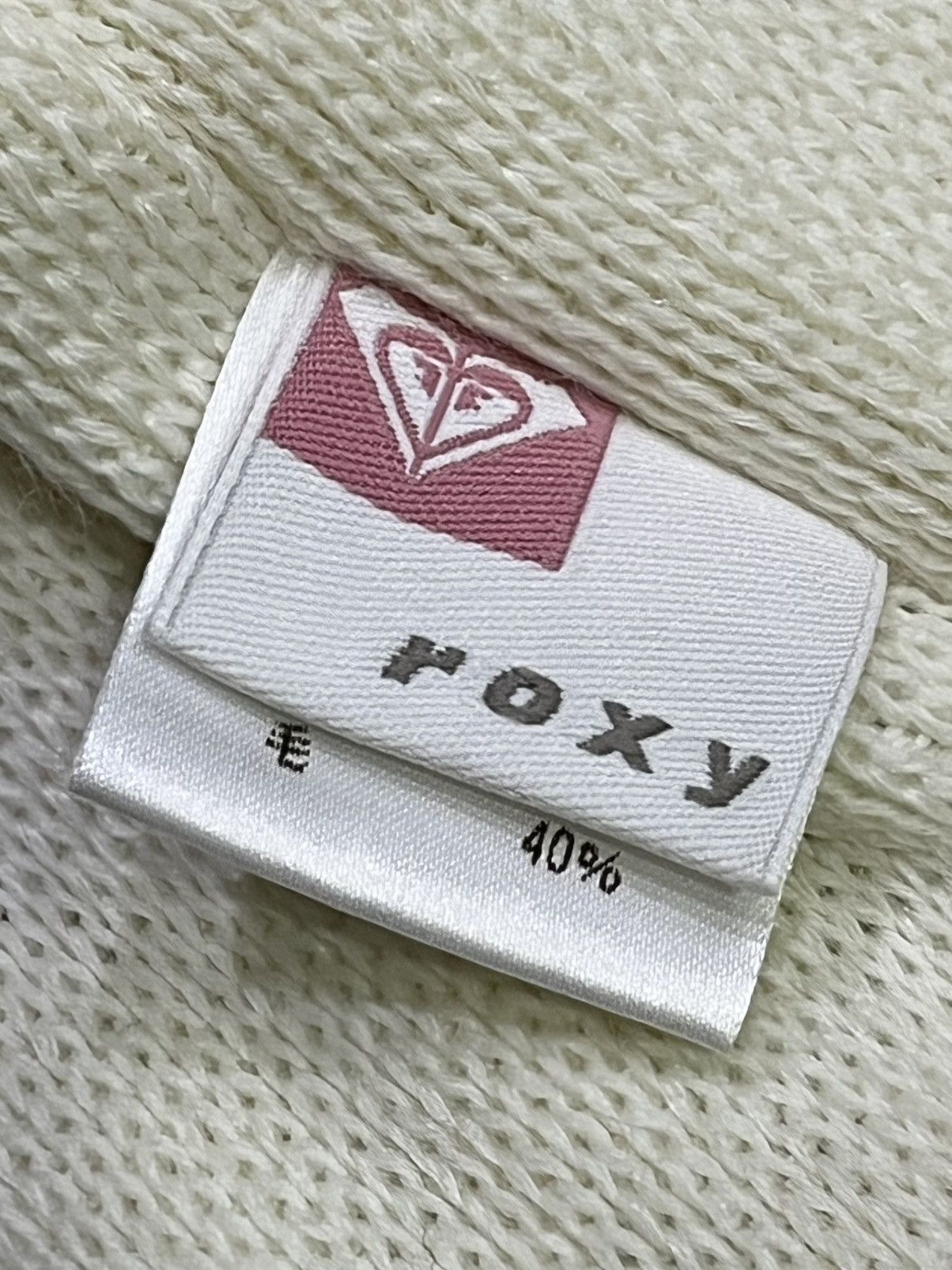 Quiksilver Vintage ROXY Unisex Beanie Hat Made in Japan Pom Knit Size ONE SIZE - 6 Thumbnail