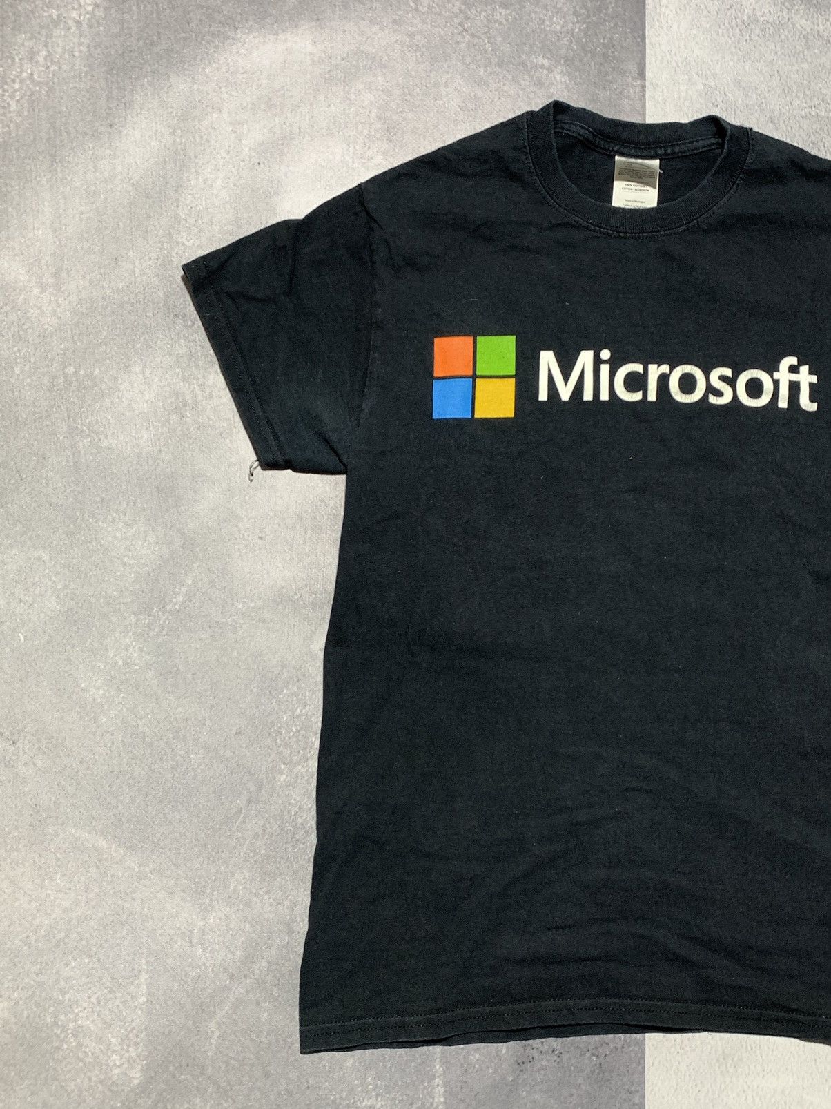 Other Vintage Y2K Microsoft faded tee big logo style size S Size US S / EU 44-46 / 1 - 2 Thumbnail