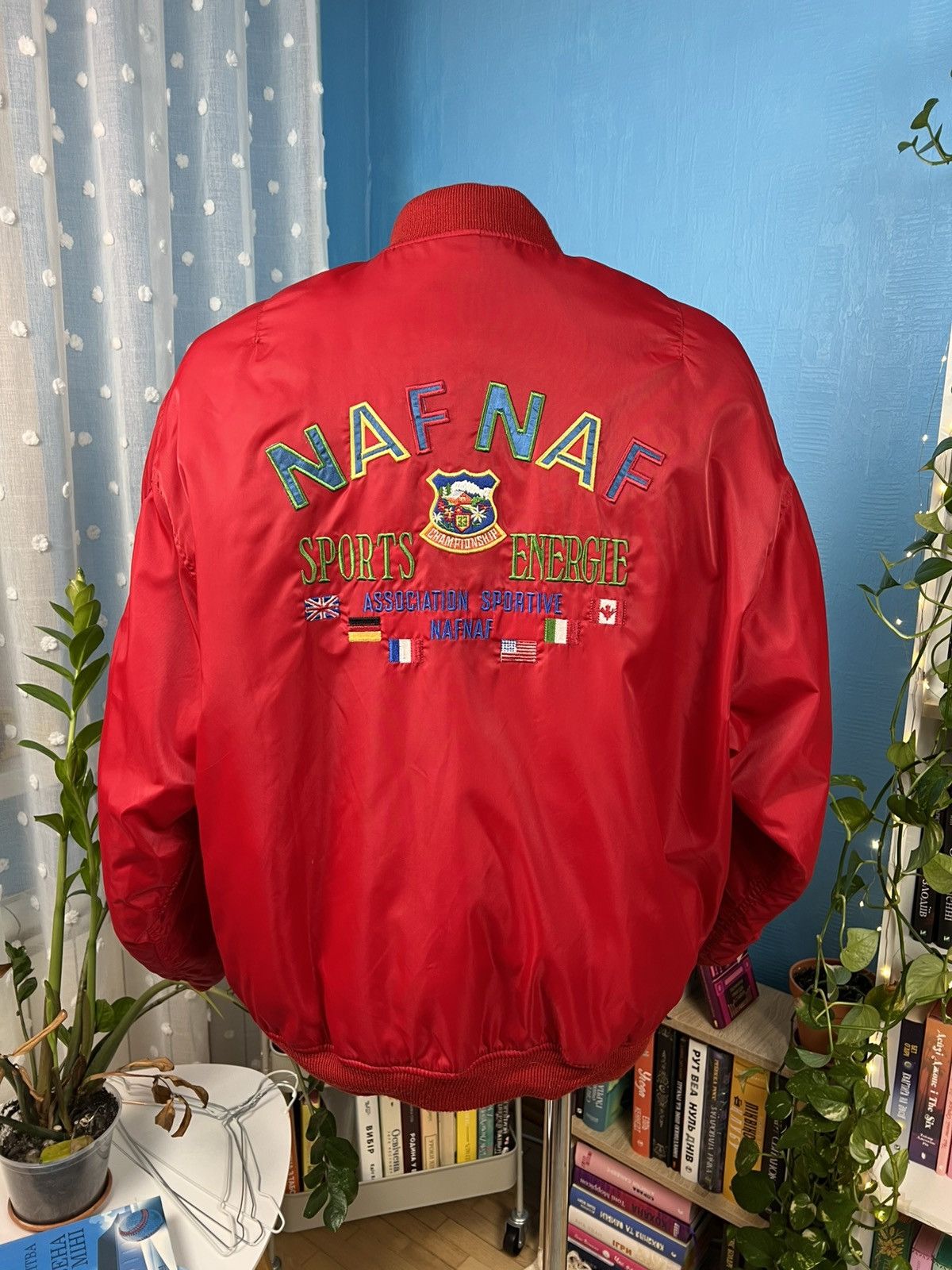 Other Naf naf varsity jacket bomber sports energie vintage vtg Size US XL / EU 56 / 4 - 2 Thumbnail